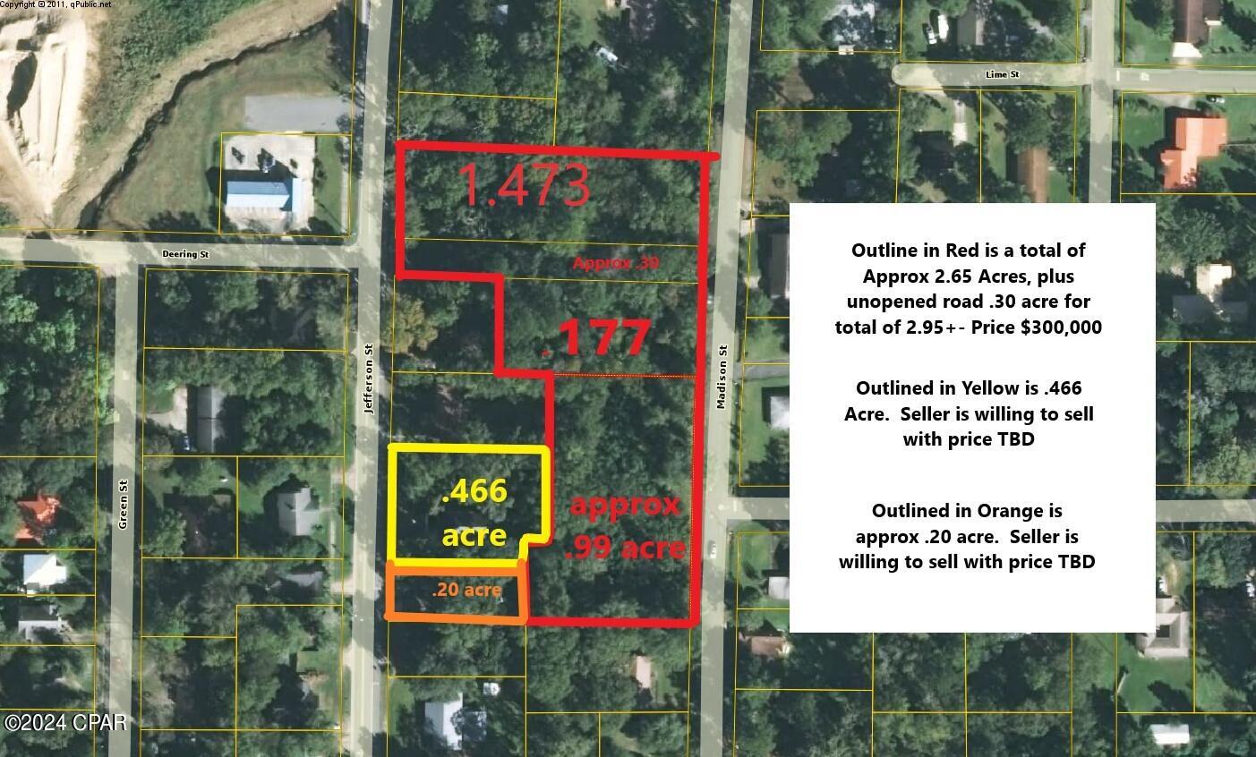 Listing Details for 2982 Jefferson Street, Marianna, FL 32446