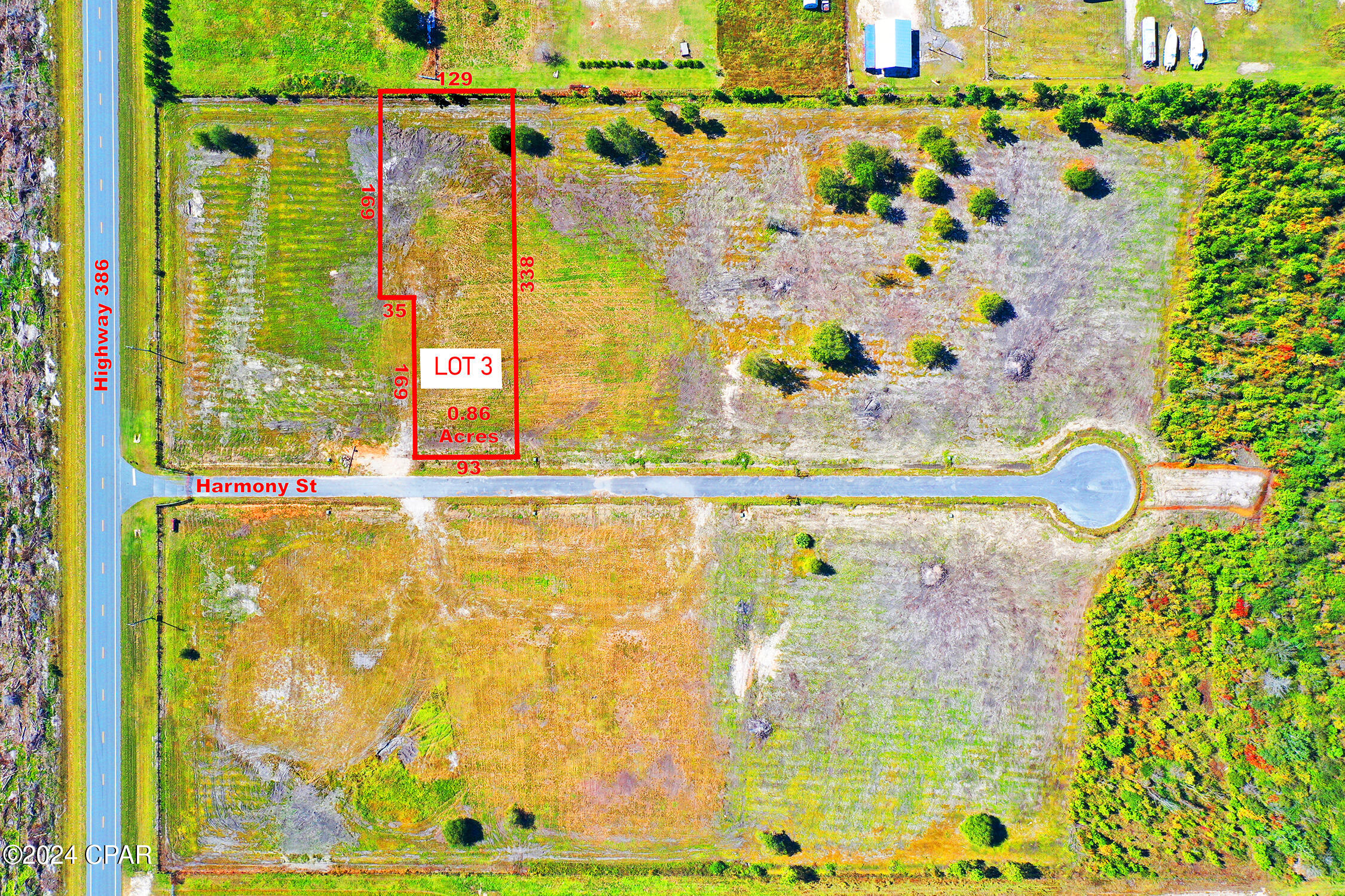 Lot 3 Harmony Street, Wewahitchka, Florida image 3