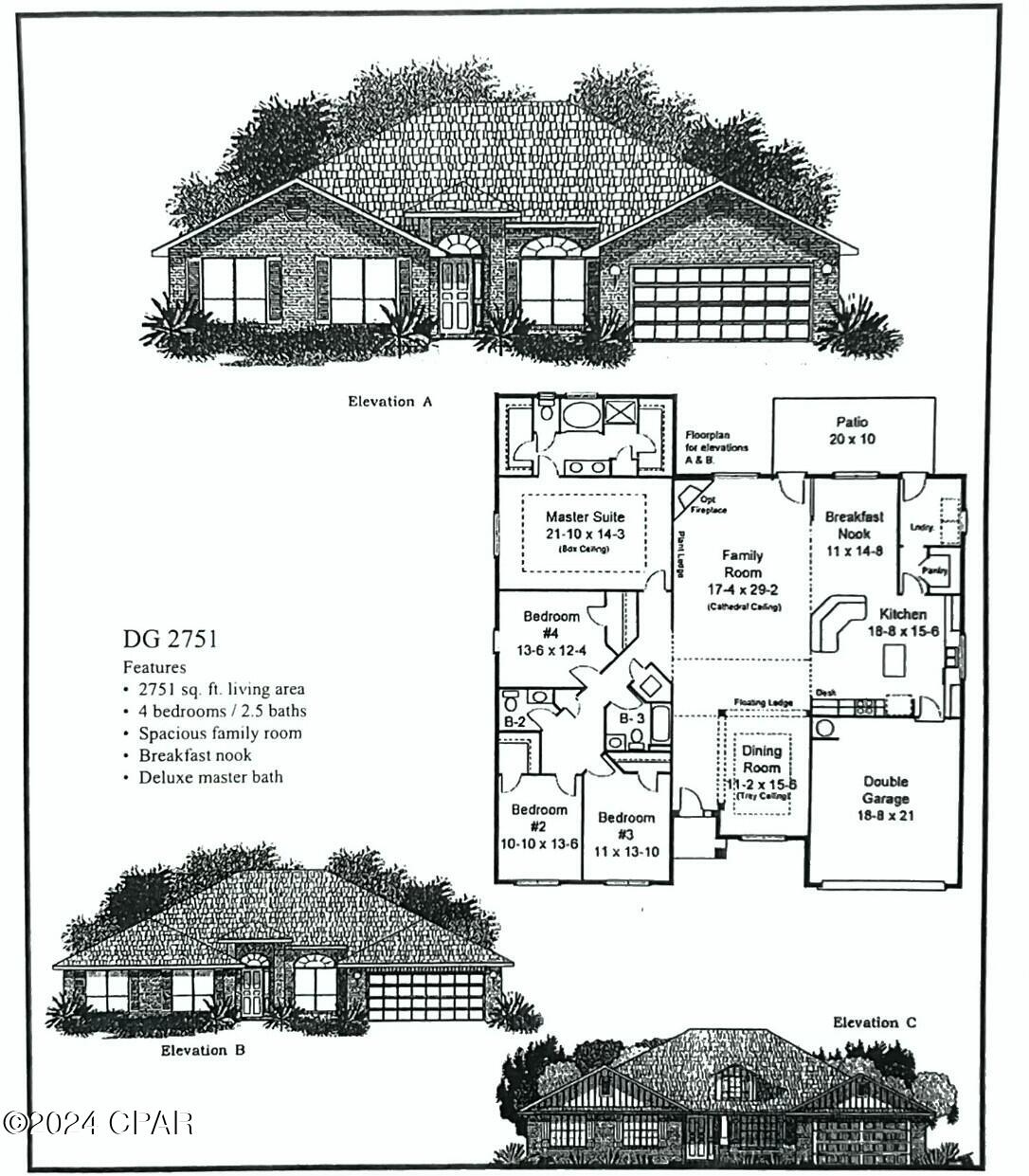 Listing Details for 4525 Lovegrass Lane, Panama City, FL 32409