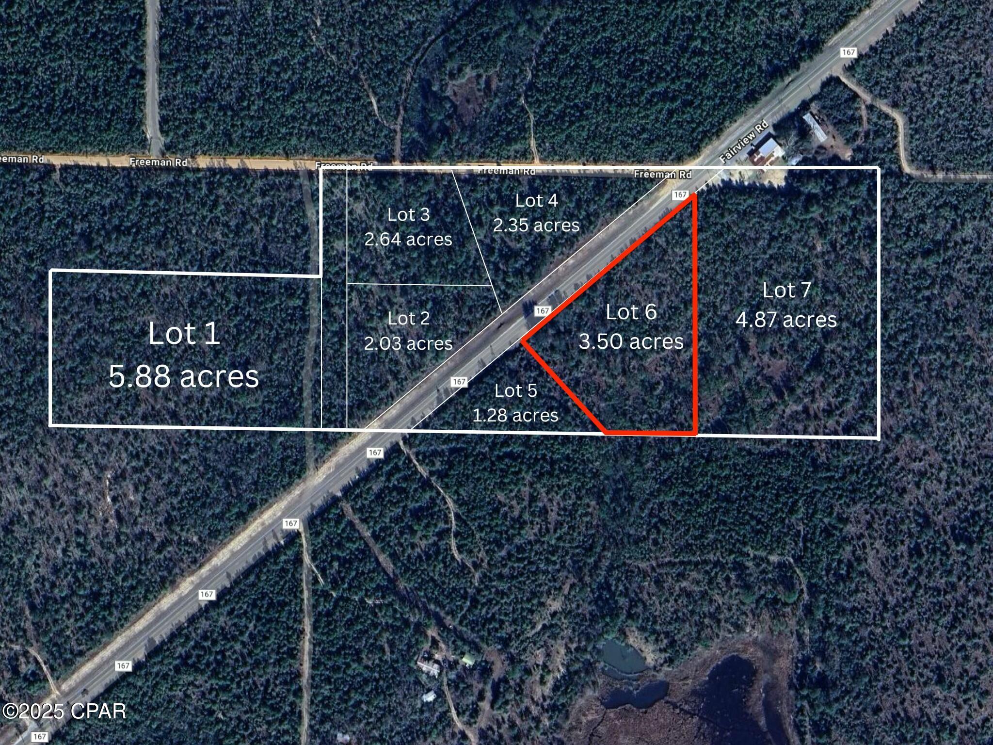 Details for 0000 Cr 167  Lot 6, Fountain, FL 32438