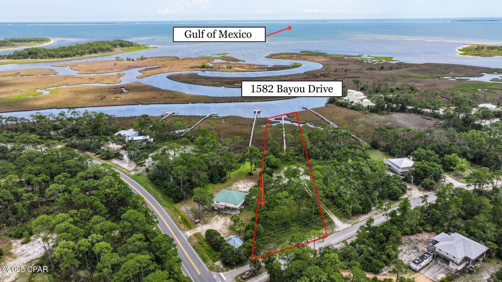 1582 Bayou Drive, Carrabelle, Florida image 1