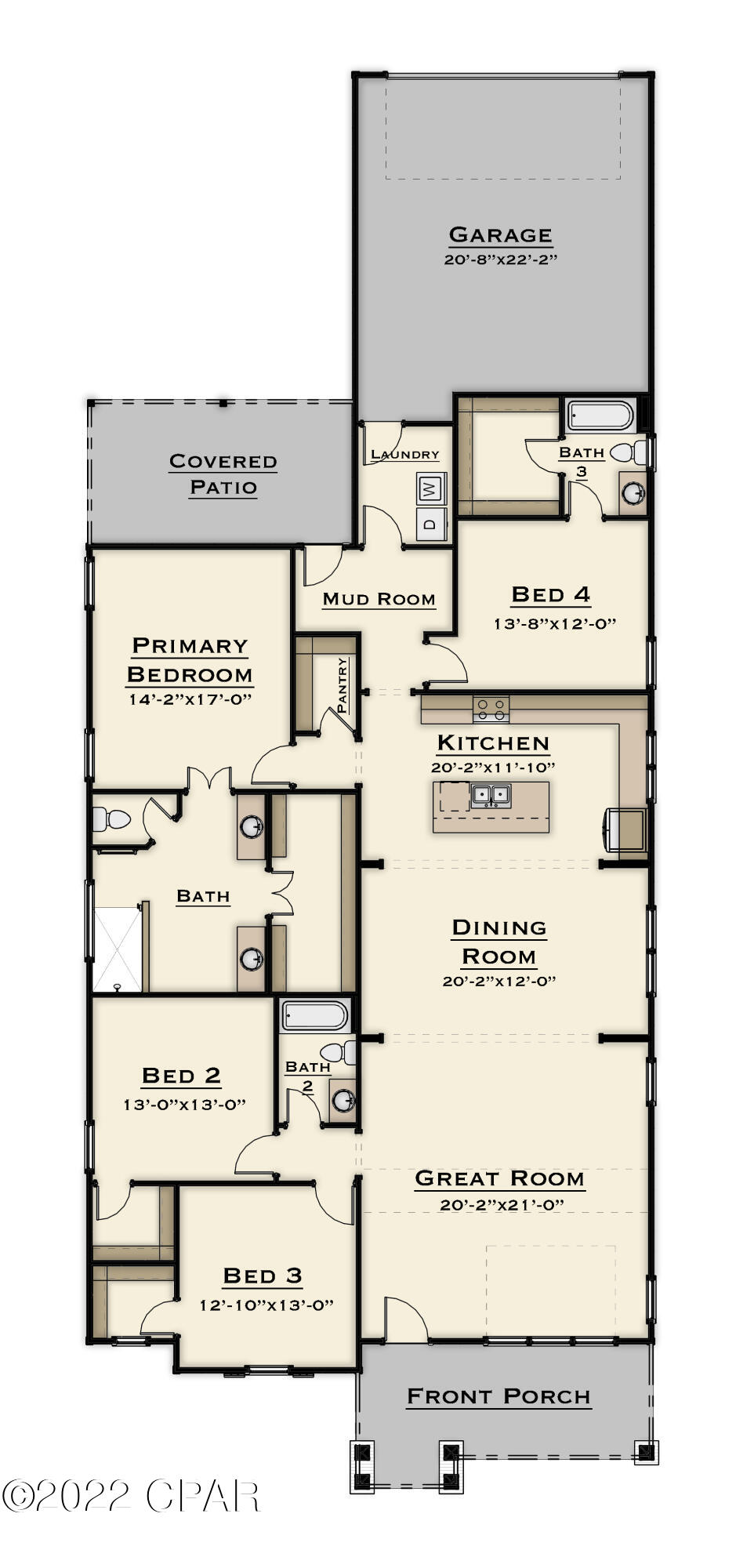1116 Buttonsage Avenue #LOT 656, Panama City, Florida image 6