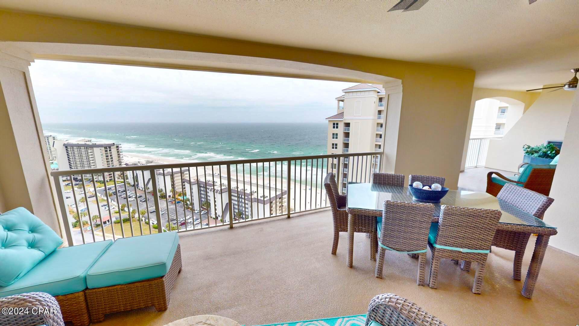 AMAZING  PENTHOUSE !! Priced to sell. Grand Panama Beach Resort! One of the most in demand Resorts in all of Panama City Beach . This immaculate Penthouse is absolutely one of the best. Gorgeous breathtaking water views. Huge balcony. Totally furnished and updated. This a owner occupied unit. Never been on a rental program and it shows. Large open family room. Granite counter tops throughout, stainless appliances. Upgraded furniture. Newer HVAC, new water tank, New stove, Nest smart thermostat. Amenities galore, 2 heated pools, large fitness center. Tiki bar for food and refreshments, Hot tubs and children's pool. Onsite General store, Onsite bistro serving full menu items, Conference room, owners' library. Grand Panama a owner owned Resort. These Penthouses rarely come available.