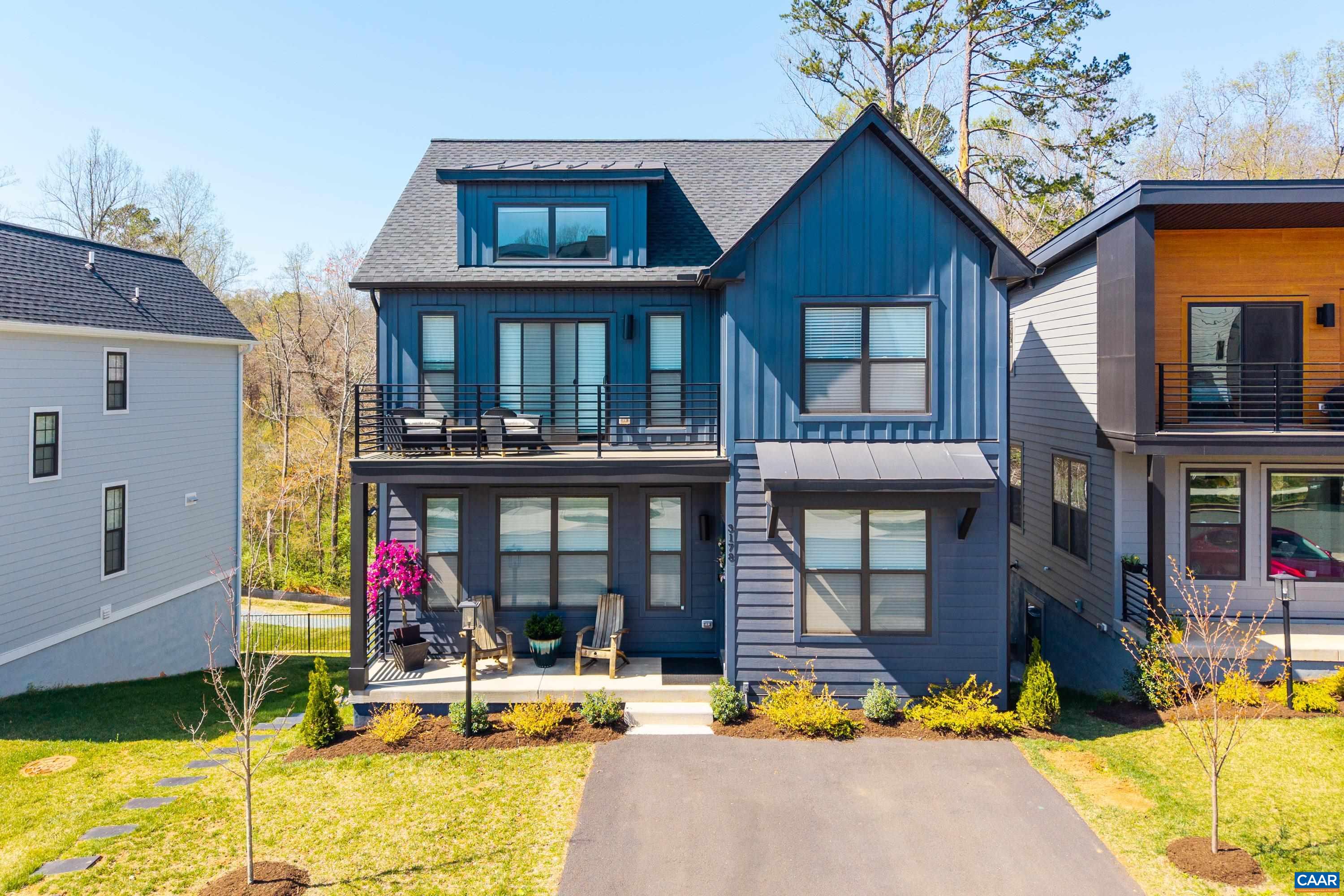 New in 2023, this meticulously maintained 2-story home, with a finished basement with separate entry, boasts 4 bedrooms, 3.5 baths, and an impressive 2,940sf of finished living space, blending luxury, functionality, and energy efficiency. The open-concept first floor invites you to entertain with ease. The chef’s kitchen is a culinary dream, featuring granite countertops, a spacious island, a pantry, and stainless steel appliances. The large dining and family room create the perfect setting for gatherings or cozy evenings at home. Retreat to the luxurious primary suite, complete with a walk-in closet and spa-like bath showcasing a double vanity, ceramic tile flooring, and a Roman shower. Two additional generously sized bedrooms and a full bath complete this level, offering space and comfort for everyone. The finished basement suite, renovated in 2024, elevates this home to a new level. With its full kitchen, bedroom, full bath, and spacious living area, this private suite—complete with a separate entrance—is ideal for guests, multigenerational living, or rental income potential. Basement apt constantly/consistently rented via Furnished Finder while listed. LEVEL back yard with trail access to Biscuit Run State Park.