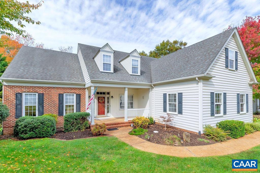 Welcome home to this beautiful new listing in desirable Still Meadow neighborhood in Albemarle County.  This one-owner home will check all of the boxes on your list. Home has been extremely well loved and maintained by current owners. Home features one level living capability; large formal living and dining rooms with beautiful hardwood floors; vaulted 2 story family room with fireplace; spacious first level master suite with ensuite bath and walk-in closet; eat-in kitchen with breakfast nook overlooking private backyard; main level home office and laundry.  Second level features second master suite with private bath and walk-in closet; 2 additional bedrooms ;full bath and huge walk-in attic space for storage; walkout terrace level is unfinished with roughed-in bathroom that is almost complete-lots of potential finished square footage. Fantastic screened porch with attached deck to enjoy private backyard and nature. Home backs up to wooded space for privacy. Enjoy neighborhood amenities including pool, walking trails and tennis courts. Convenient location-Just 10 minutes to NGIC, downtown Charlottesville and UVA; 5 minutes to shopping and local restaurants!
