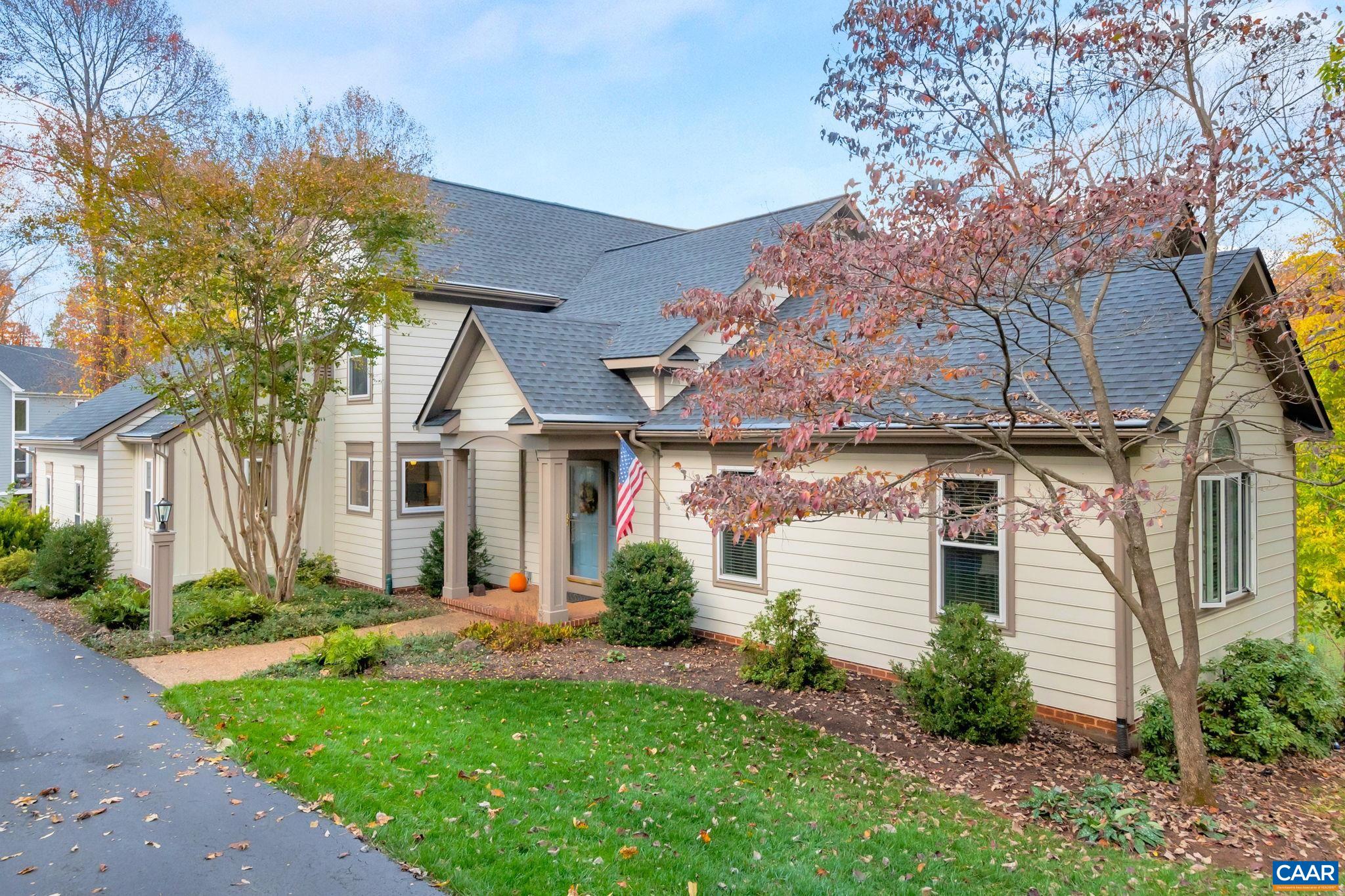 What a remarkable home! Featuring a spacious first floor primary suite with separate vanities and two closets, one large walk-in and another separate one. Inviting great room has a vaulted ceiling and a two-sided gas log fireplace with stone facing on great room side and marble on the dining room side. Large kitchen has ample counter and cabinet space. Lower level has a bedroom, full bathroom, media room and a recreation room that will be the perfect entertaining venue. The community offers so many amenities you and your family will never be bored!