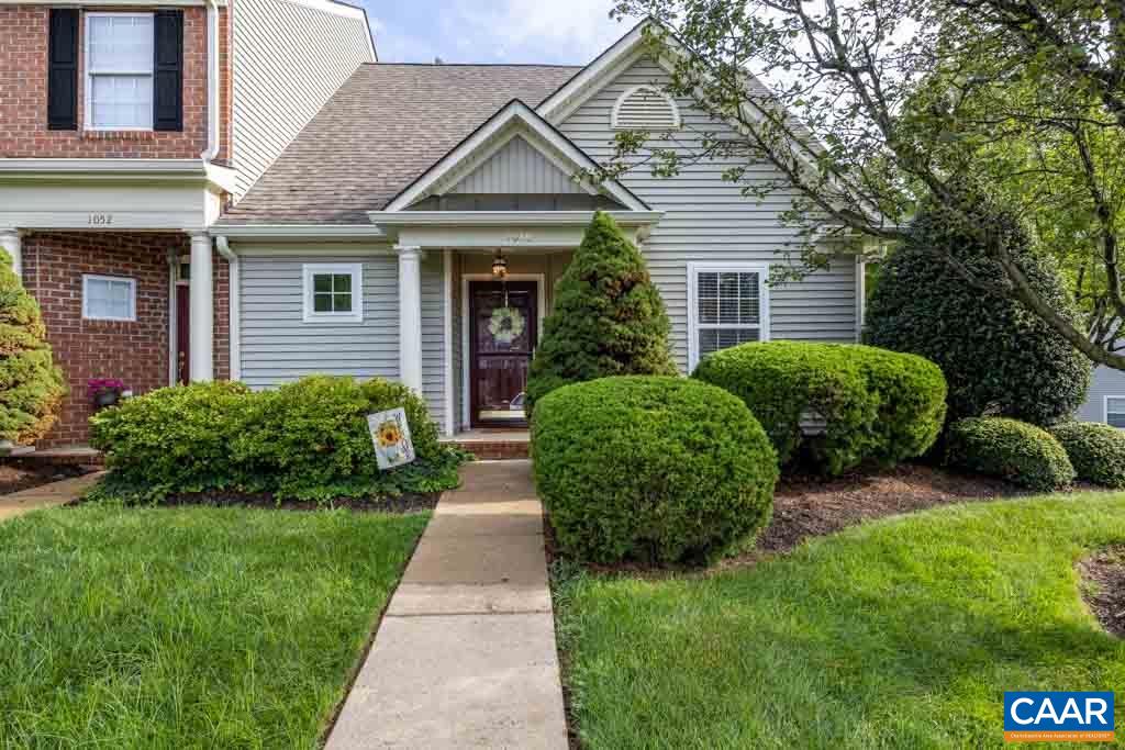One level living with upgrades is hard to come by in this area but 1050 Somer Chase has both, plus more! This conveniently located end townhome also has ample open space to the rear and side yards offering a feeling of privacy in this quite community. Inside Somer Chase has an open floor plan in the living areas as well as Laundry on main level and an upgraded master bath with a low point entry into the shower. All this and located just minutes from the Hollymead Town Center. Come see us today before it's too late! * All exterior maintenance provided by HOA also includes the fire suppression system inside the home!