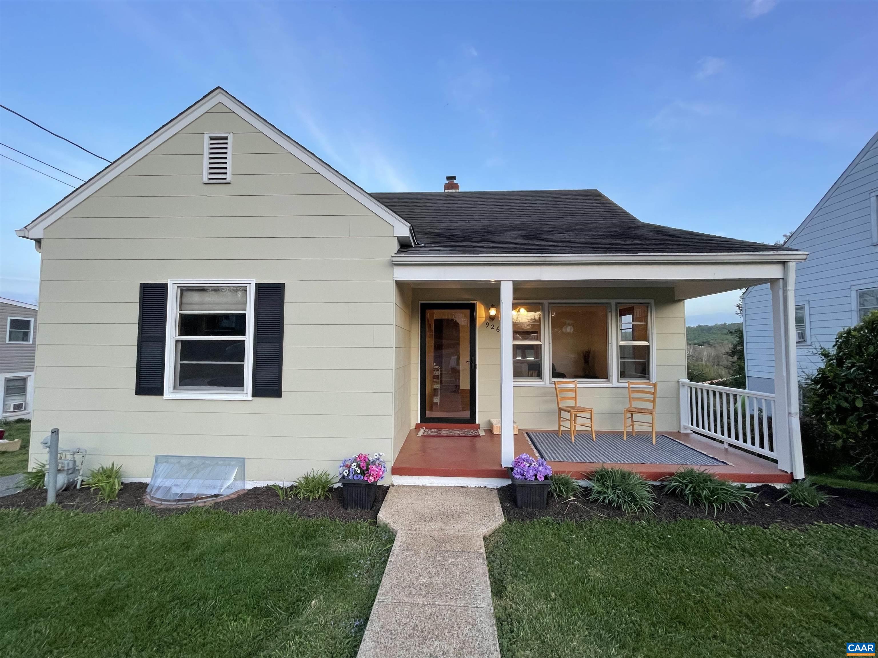 Make this 4 Bed 2 Baths ALL ABOVE GRADE with a "bump out dormer" Bathroom addition upstairs & have a wrap-around Deck from bedrooms to bathrooms & take advantage of the views!!  Then; you have a full unfinished basement still! R2 Zoning... Just a few ideas...Inspections & Appraisals were all done.  Locust Grove Home with Mountain Views & Tremendous expansion potential! This super cute home features a custom Kitchen; Finished Bonus Attic Space & Unfinished Walk Out Basement!  New HVAC 2021; Stainless Appliance Package; Soapstone Counters; Custom Maple Cabinetry; Hand-Made Stained Glass Kitchen Window & Covered Rear Porch.   Come see & live where you love in Charlottesville!