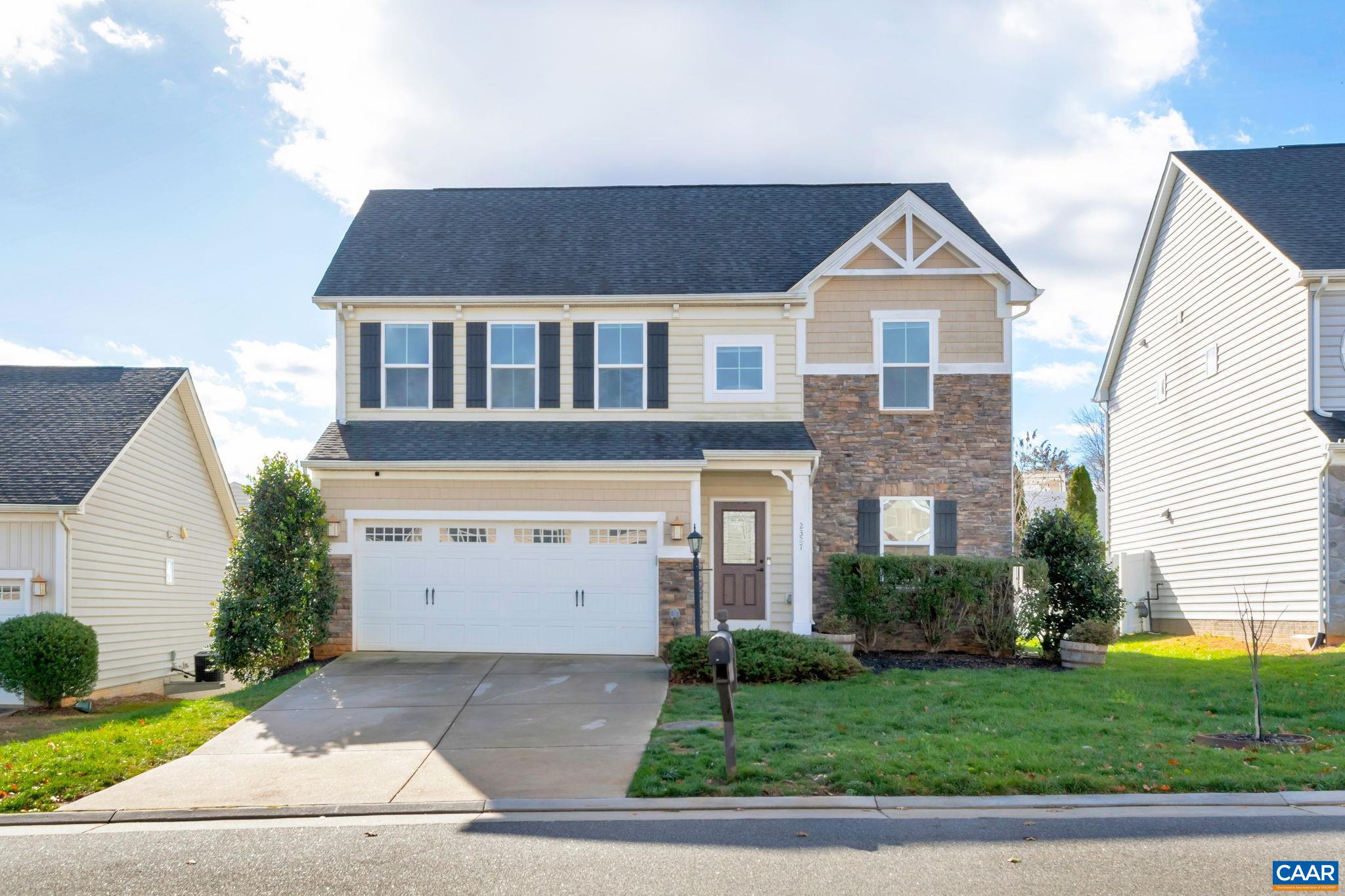 This move-in ready home located in the Riverwood neighborhood close to NGIC, CHO and tons of shopping and dining options has a lot to offer including a spacious floor plan, 2-car garage, mostly finished basement, rear deck for entertaining and more! As you enter, you are greeted by a home office space boasting a full wall of built-in shelves, a half bath, family room with a beautiful stone surround fireplace which is open to the dining area and kitchen featuring granite countertops, white cabinets, oversized center island, stainless appliances and ample cabinetry. Upstairs includes the primary bedroom with a large walk-in closet and attached bathroom, 3 additional bedrooms, a full hall bath and the conveniently located laundry room. The 3rd story is perfect for guests offering a loft/sitting area, full bathroom and a bedroom. A rec room and exercise nook allow for additional flex space in the walk-out basement as well as plumbing to finish a full bath and an unfinished storage room. All brand new carpet on the 2nd level and fresh paint throughout to make this an easy move in!