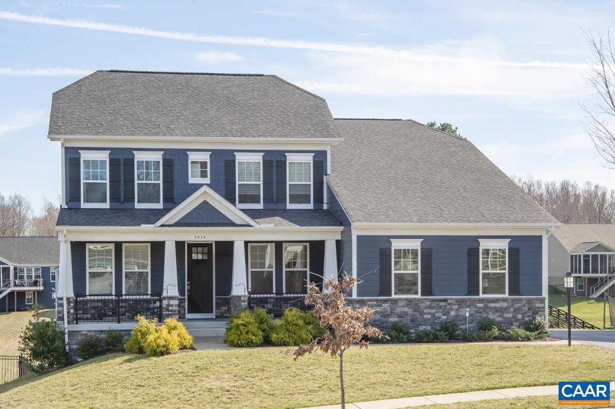 STUNNING 5BR & 4.5BA ARTS & CRAFTS HOME IN CHESTERFIELD LANDING WITH A HALF ACRE LOT & 3 CAR GARAGE! Enjoy everything Crozet living has to offer while having convenient access to Charlottesville. Neighborhood offers access to hiking trails by the creek and only minutes to Downtown Crozet, wineries, breweries, restaurants and more. Main level provides a nice open concept with flexibility and plenty of natural light. Large kitchen and living room provide the perfect space for dining and entertaining. Kitchen has beautiful maple cabinets, granite counter tops, large island and stainless steel appliances. From the foyer the home offers a home office and flex room. The master suite is to die for with large walk-in closets and incredible master bathroom. Master bath features oversized tiled shower with large double vanity and a soaking tub by a picture window. The basement offers a second large living space, bedroom, and bathroom that is perfect for an in-law or guest suite. Basement provides walkout into huge back yard that has unlimited potential. Home is located in the western Albemarle school districts. Open house Sunday 3/19 at 2:00