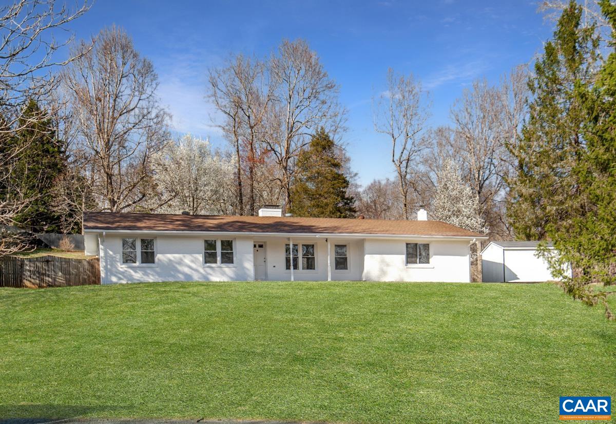 OPEN HOUSE SUNDAY 3/19 FROM 2-4. STUNNING BRICK RANCHER IN KEY WEST WITH POOL UNDER 500K! Excellent location only minutes from Pantops, Downtown Charlottesville, Martha Jefferson, Darden Towe Park, shopping, restaurants and more . This 4BR & 3BA gem in Key West was recently renovated and provides a main level living floor plan. Kitchen was fully remodeled with new cabinets, counter tops, and appliances. Bathrooms were updated with new showers, tile, vanities and fixtures. Open floor concept in kitchen and living room features a wood burning fireplace. Home features a 4th bedroom or bonus room perfect for home office or kids playroom. Private lot features in ground pool and patio spaces for relaxation. Landscaping recently upgraded around the property.
