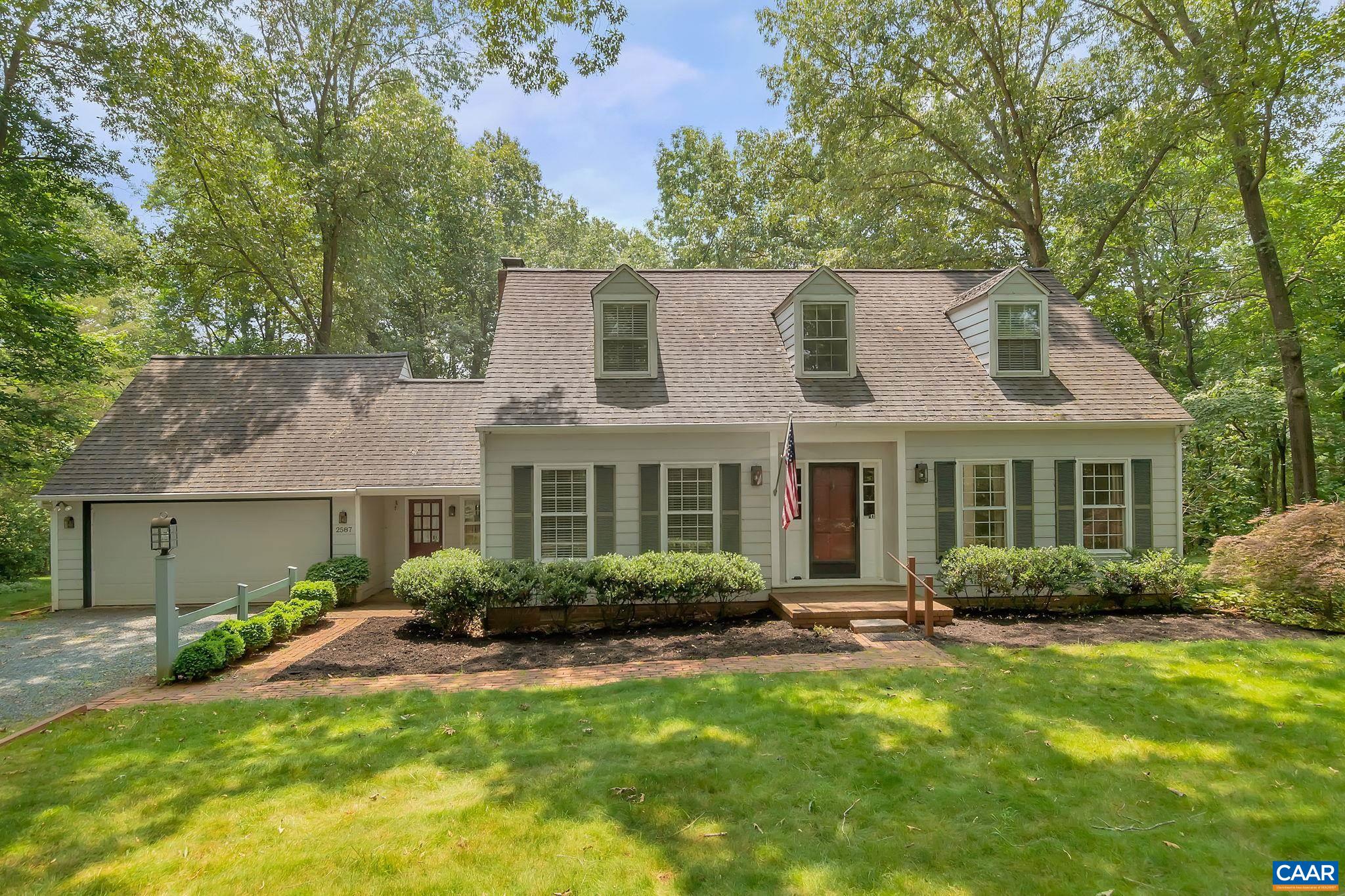 A great find:  4 bedroom, 2.5 bathroom gem in the heart of Ivy!  In the Meriwether School district, this home's amenities include a large private .93 lot with a rare flat front and back yard with a huge deck ideal for entertaining.  The family room opens up into the kitchen, and there are hardwood floors throughout. Take advantage of a mudroom that connects the main house to an attached 2 car garage.  Utilize the first floor front room as a fourth bedroom, or use the built-in shelving to create a wonderful home office. The possibilities are endless in this quiet, established Ivy neighborhood!