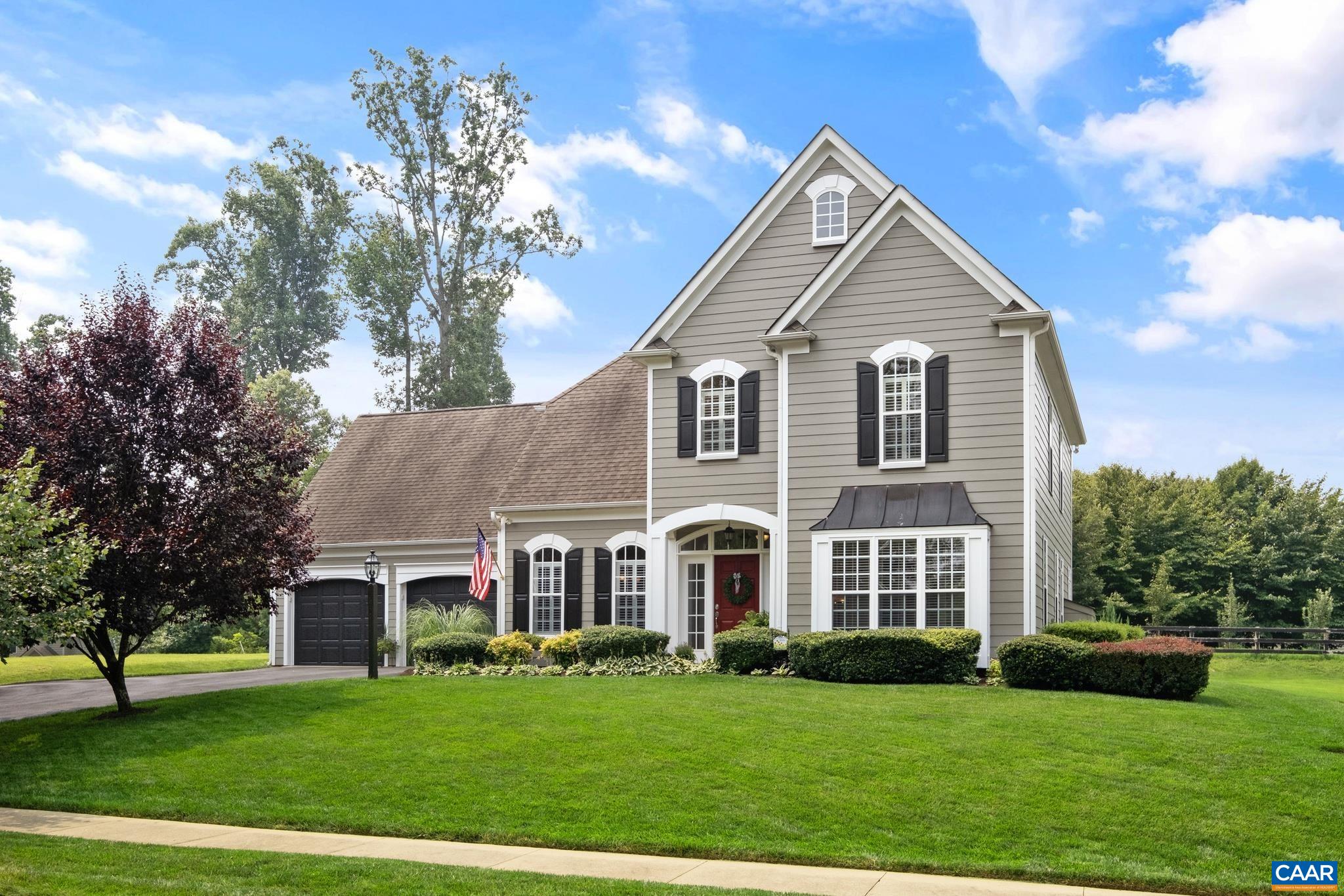 This move-in ready home in the highly desirable Western Ridge Community has been meticulously maintained and updated! The main level features hardwood floors, neutral paint, and updated trim throughout. Entertain in the formal living and dining rooms, and work from home in the home office with glass pocket doors. The updated kitchen features maple cabinets, granite counters, and stainless steel appliances including a new gas range with double ovens, new dishwasher and new disposal. Grill or dine outdoors on the patio in the flat rear yard. Front and rear staircases lead upstairs. Relax in the primary suite with two walk-in closets, and remodeled private bathroom featuring frameless glass shower, soaking tub and double sink granite vanity. Three additional bedrooms share a renovated full bathroom with LVP flooring, and a bonus room makes a great media/workout space or 5th bedroom. Main level laundry, and two car garage too!.