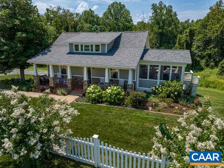 BACK ON MARKET FOR SOME LUCKY BUYER!! Secure this charming renovated treasure in coveted Greenwood, Virginia. Surrounded by all that makes Albemarle County famous, this enchanting home can be your everyday dream life, or your home away from home. Convenient to everything Charlottesville has to offer and just a stone’s throw to popular spots including area vineyards, breweries, orchards, and the Blue Ridge Parkway. At only 5 minutes to Interstate 64, it’s a speedy commute to UVa and downtown . This comfortable, inviting home has it all; main level living, spa-like owner's sanctuary suite, airy screened porch, and all the character that comes with a vintage home. This beautiful home has been lovingly renovated from top to bottom and every detail considered for entertaining family and friends, as well as aging in place. Basement level is perfect for potential rental income opportunity with 1 bonus room, living room and full bath with private access.