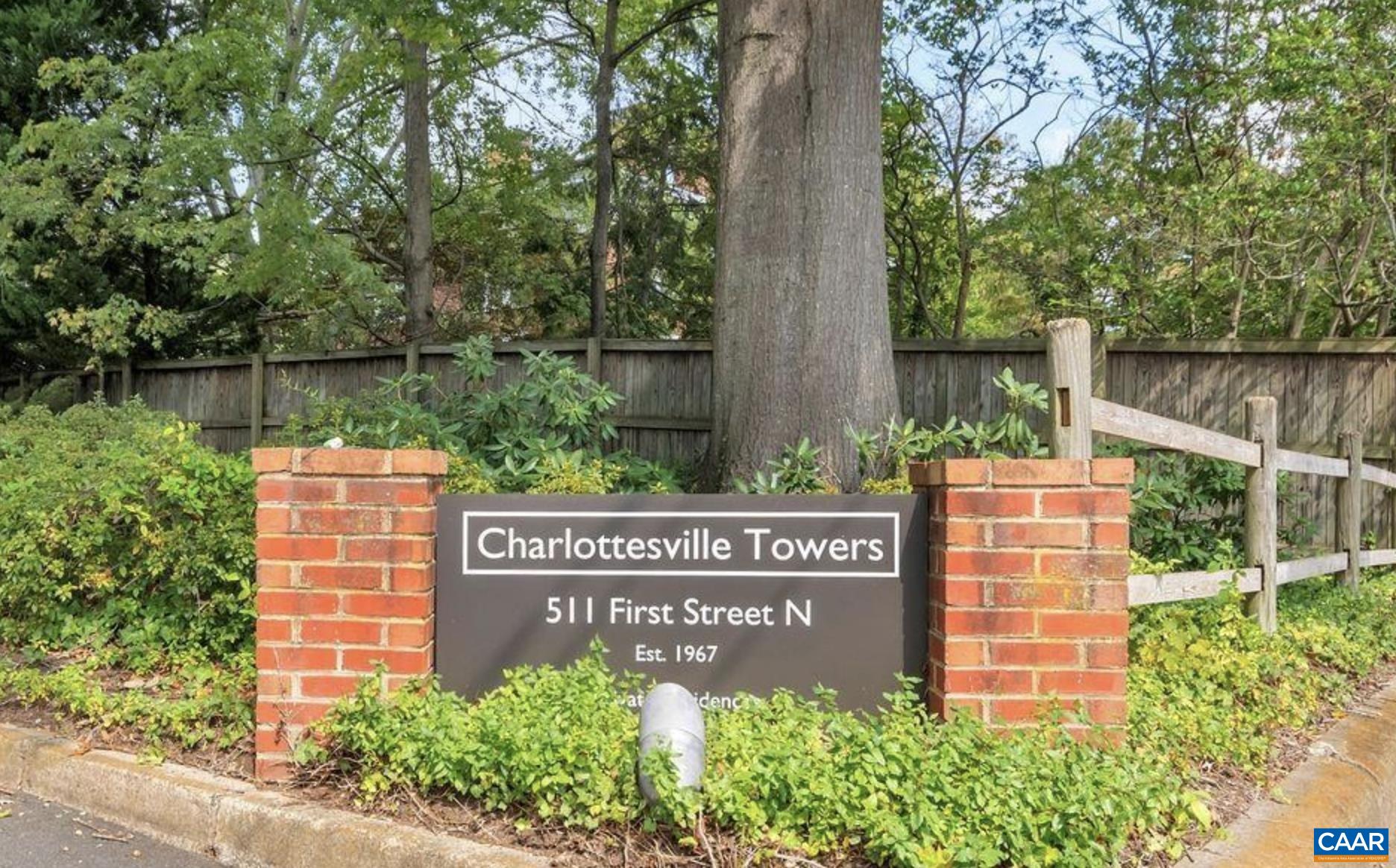 WELL MAINTAINED-- ALSOA A GREAT RENOVATION PROJECT WITHOUT SPENDING A GREAT DEAL OF MONEY.    Just blocks from the Historic Downtown Mall.  No interior photos of condo.  Tenant occupied until July 15th.  Rent $2000 a month.  Nice condition.  Custom made Heart Pine cabinets in the kitchen.  3 bedrooms 2 full baths,  wood parquet flooring and ceramic tile. One flight up from the lobby.  Private covered balcony outside living room.  Good sized bedrooms and baths.  It has been well maintained. Walk to the Historic Downtown Mall, McGuffey Art Center, Restaurants and shopping.  Walking distance to the Soul of Cville.  HOA includes-  area maintenance, Common Laundry, room, Exterior maintenance, Gas, Master Insurance, Policy, Prof. Management, Snow removal,Trash, water and Sewer, & Yard Maintenance.  Cats are allowed but N0 dogs are not allowed in the building.