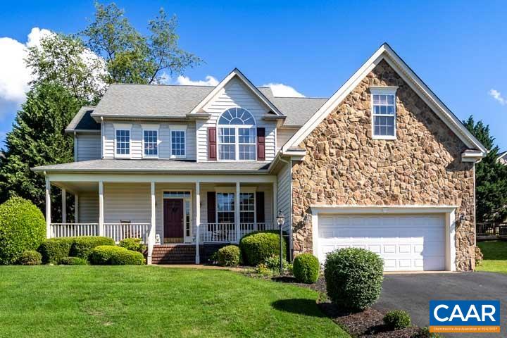 Back on the market , no fault of seller-Nestled in the captivating landscape of Crozet, at the foot of the Blue Ridge & Minutes from Mint Springs park-this charming home is your gateway to idyllic suburban living. Situated just moments away from the vibrant community of Old Trail and the quaint, bustling downtown Crozet, convenience and character are at your doorstep. Enjoy the Grayrock Playground, walking trails & pond right outside your door. Inside, the home boasts a large family room w/fireplace, and French doors open to a secluded deck, ideal for entertaining or enjoying quiet moments. The open kitchen allows for formal dining, perfect for gatherings! The main floor has a spacious primary bedroom-suite/large soaking-whirlpool tub, shower & walk-in closet. The second floor has 4 large bedrooms and a bonus room- as flexible space for a hobby room/study. Another large bonus room can serve as flex space for office, exercise, or more. Don’t forget the large garage with storage! An added draw of the Crozet area is the highly regarded public schools close by and easy access for school events and activities.   Crozet provides a prime location for nearby wineries, breweries, hiking and easy access to I-64!