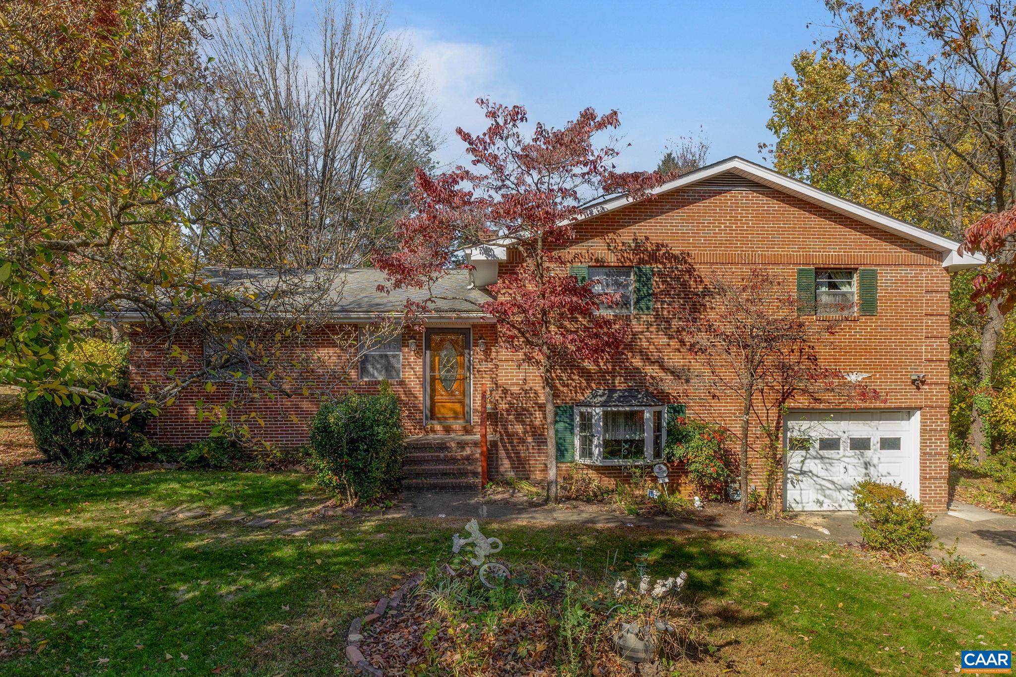 This is an excellent opportunity to renovate a classic Canterbury Hills home of four bedrooms and three distinct levels. The property is 0.34 acres and features front and back yards and a patio. Other highlights include an updated kitchen, a whole-house generator, and a garage that could be converted into another bedroom. This is a charming, sturdy house with loads of potential in a terrific neighborhood. It is centrally located off Barracks Road and is convenient to all things Charlottesville, UVA, and Albemarle County, including shops, stores, restaurants, and more. Offered for the first time in nearly 50 years, it is priced well below assessment.