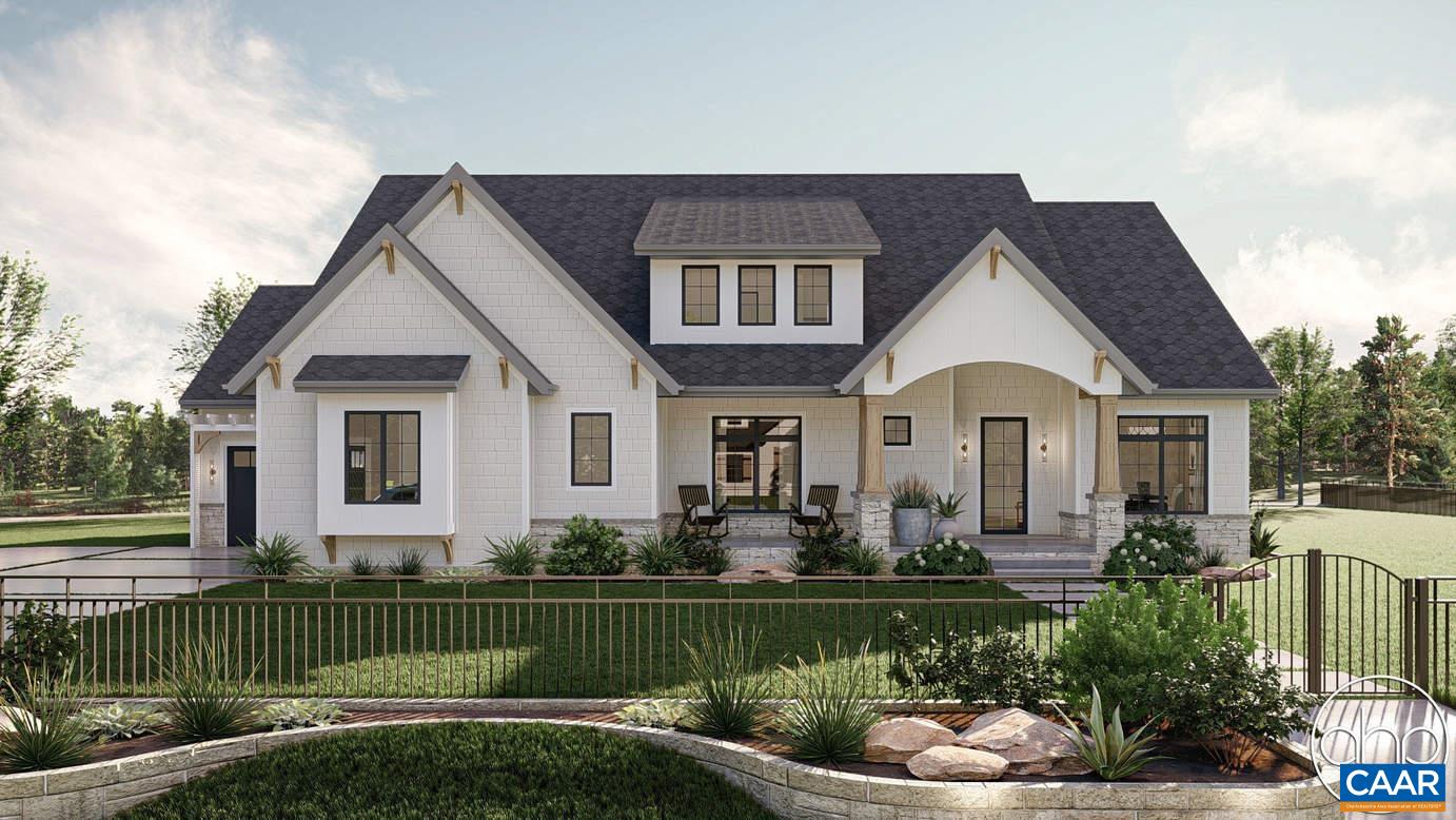 ++ CUSTOM HOME IN NORTHERN ALBEMARLE COUNTY++ Proposed-To-Be-Built by a custom home builder with particular expertise & focus on - adaptable/age-in-place /multi-generational homes.  On a 6.22 acre partially wooded lot with  MOUNTAIN VIEWS in distance, a cottage-style 1-LEVEL LIVING (1-1/2 story) residence. 4 bedrooms (2 on main level) / 3 full baths - over 3300 finished sq.ft - PLUS a full unfinished BASEMENT & 3-CAR garage. ** 1% BUILDER CONTRIBUTION towards MORTGAGE RATE BUYDOWN or towards CLOSING COSTS. ** With the goal of a completed residence meeting your specific wants & needs, you will experience a COLLABORATIVE DESIGN/BUILD PROCESS with this Class A licensed builder.