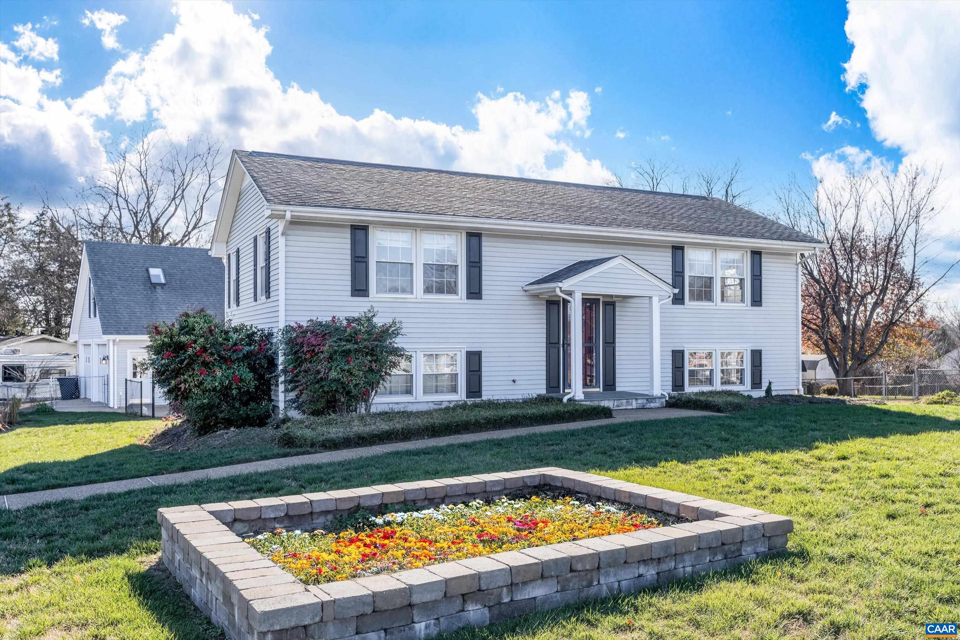 Incredible price for this Deerwood home situated on a large, fenced corner lot. The home boasts three bedrooms and two full baths. An oversized detached two-car garage has a finished and conditioned bonus room above. The roof was replaced in 2016 with 40-year shingles, new heat pump installed in 2018, new siding and windows. The owner lovingly cared for the landscaped yard and there is a rear patio, garden space, and storage shed. The inside of this home is charmingly dated, ready for your personal design and touches.