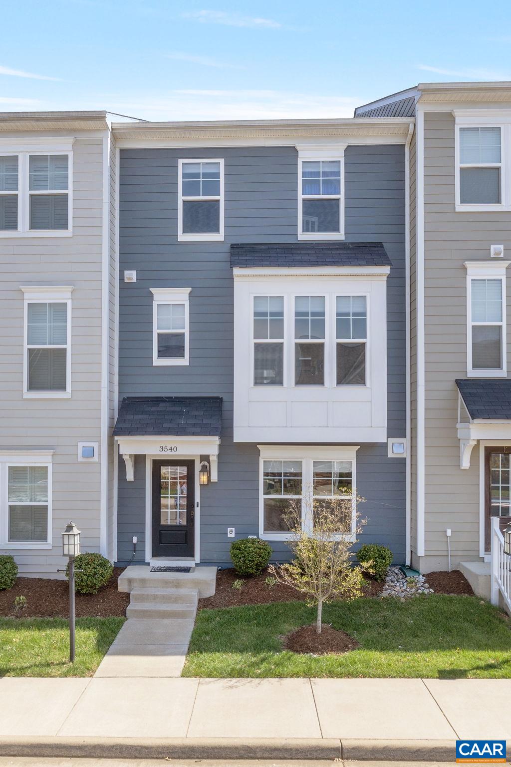 Very well-maintained townhome with 2 car garage, home office, spacious living area with upgraded kitchen with stainless appliances, granite counters, center island with seating and loads of natural light. back deck off rear for grilling out and 3 bedrooms on the third floor along with the laundry. Situated in an ideal location just North of town with easy access to shopping, NGIC, the airport and more.