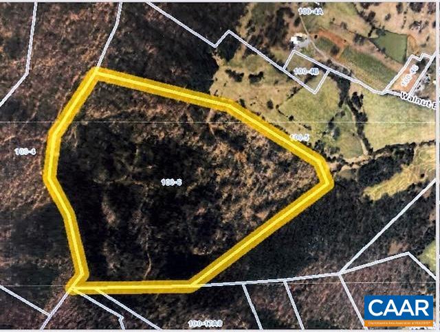 Prime 80 acre timber & Buildable Hilltop Retreat, stunning views, 25 minutes to Charlottesville.  Commanding 80 acres of wooded hillside, this exceptional property offers timber potential or the ultimate secluded estate setting. Positioned between Old Lynchburg Rd & Plank rd, it boasts breathtaking panoramic views from its prime hilltop setting. The location delivers both privacy and convenience just 25 minutes drivr to Charlottesville's amenities.