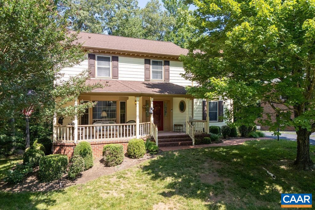 Welcome to this spacious 4-bedroom, 2.5-bath single-family home, offering over 2,000 square feet of living space. With easy access to Rio Road and 29 North, this home provides both comfort and convenience. Upon entering, you’re greeted by a formal living room that offers an ideal space for entertaining or quiet relaxation. The formal dining room is perfect for hosting dinner parties. Upstairs, you will find the primary suite featuring a walk-in closet and en-suite bath, while three additional bedrooms and a full bathroom ensure ample space and storage. Enjoy beautiful views from the screened in porch while unwinding. Whether you’re sipping coffee in the morning or enjoying an evening breeze, this outdoor space is sure to become a favorite spot. A rear-facing two-car garage provides both convenience and curb appeal, and the yard offers plenty of room for outdoor activities.