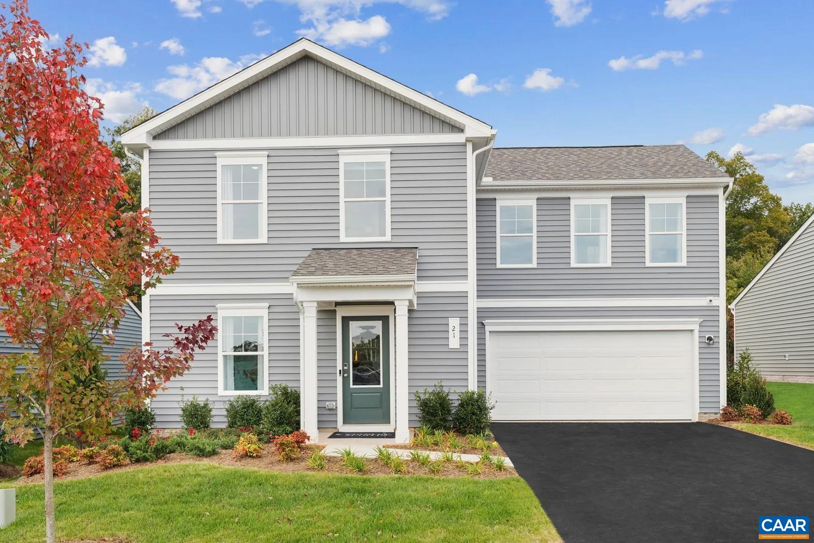 The Nichols is the perfect home whether you love to entertain guests or looking for space for your family grow.  When you enter the home you are greeted with a spacious open concept family room, dining space and kitchen. Large windows and recessed lights create a bright and airy feeling throughout the home. ALL kitchen appliances are stainless steel and come included. Yes, even the refrigerator with ice and water connection. A large central island adorned with white quartz counters offers additional cabinet/storage space below and serving/dining space above. There is no shortage of storage with the Nichols. You have a generous pantry and additional closet utilizing space under the stairs. A nice wide staircase leads you upstairs to the bedrooms. To one side your spacious owner's suite and en-suite bathroom featuring double bowl vanity with quartz counters, and walk-in shower. The huge walk-in closet offers plenty of space to share and/or keep seasonal clothes in one place. On the other side of the home you  have a hall bathroom and 3 additional bedrooms fit for any guest/family or to use as crafting/office space. Upstairs laundry provides the ultimate modern convenience. Visit us today! *Photos of a similar model home