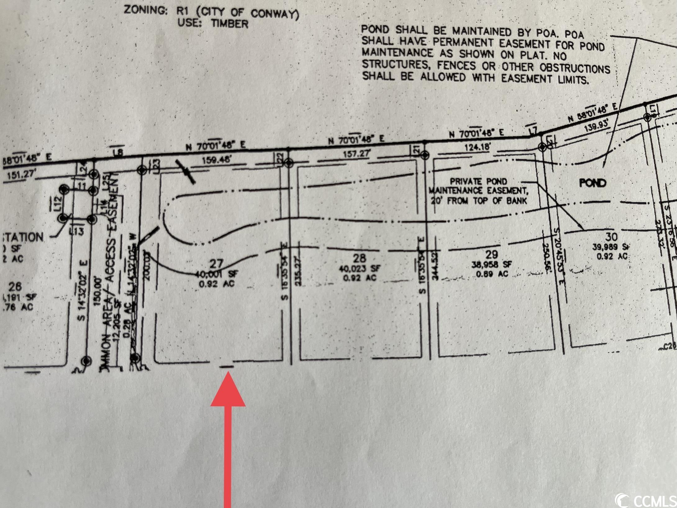 Lot 27 Bradford Dr. Conway, SC 29526