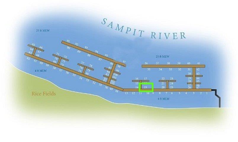 Slip 19 Friendfield Marina, Georgetown, South Carolina image 1