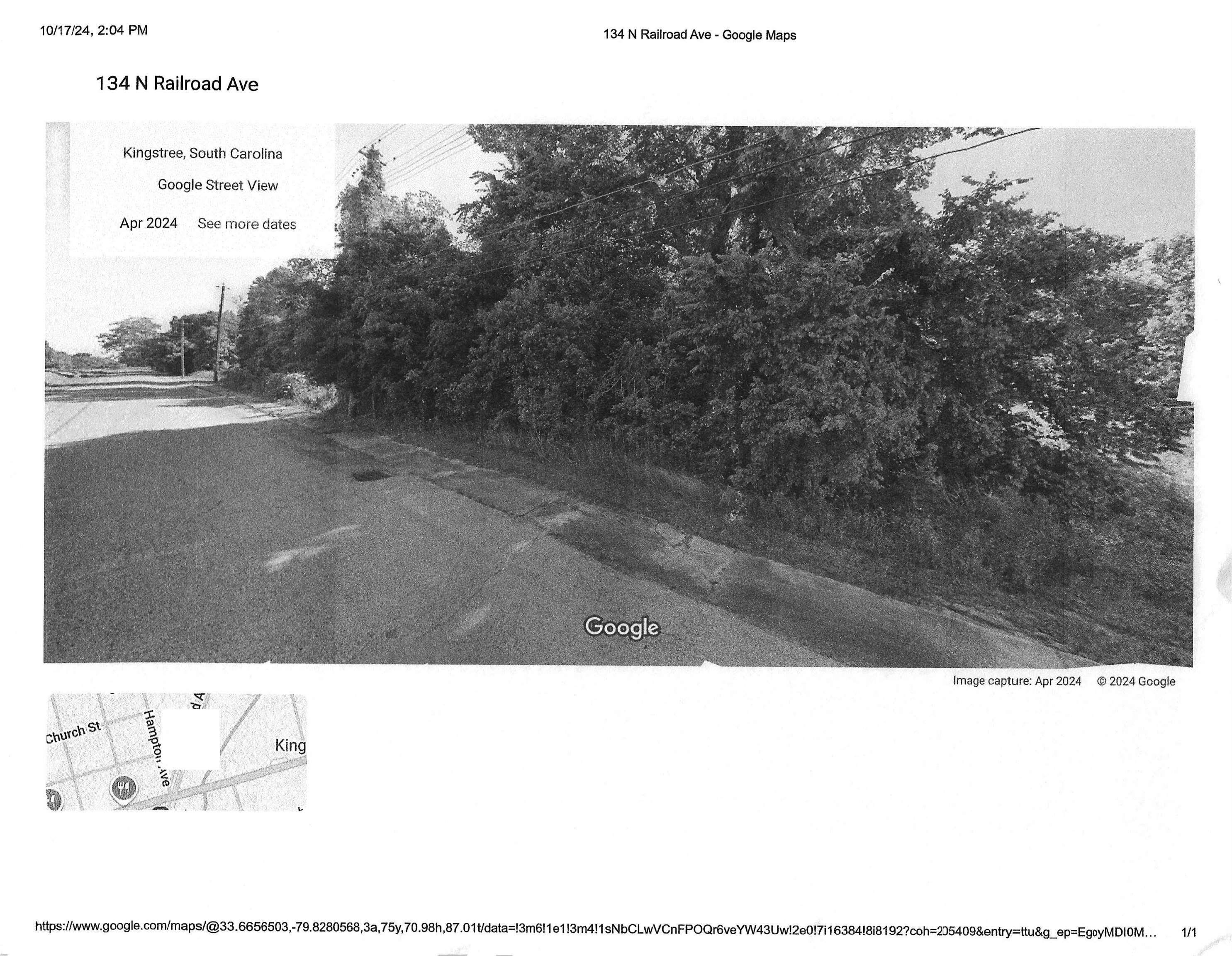 124 Railroad Ave., Kingstree, South Carolina image 1