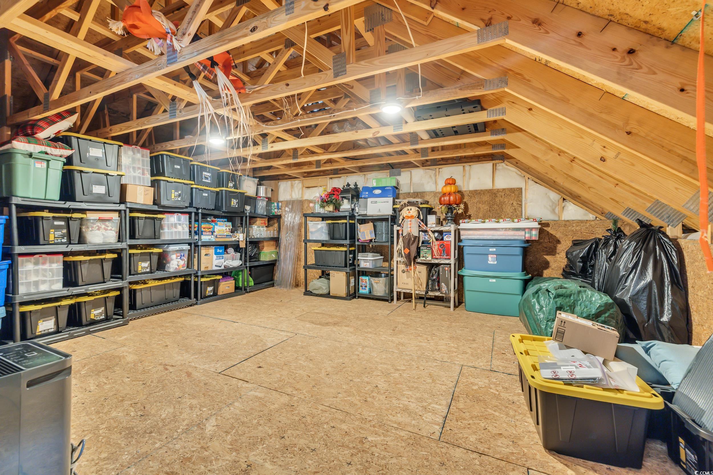 View of attic