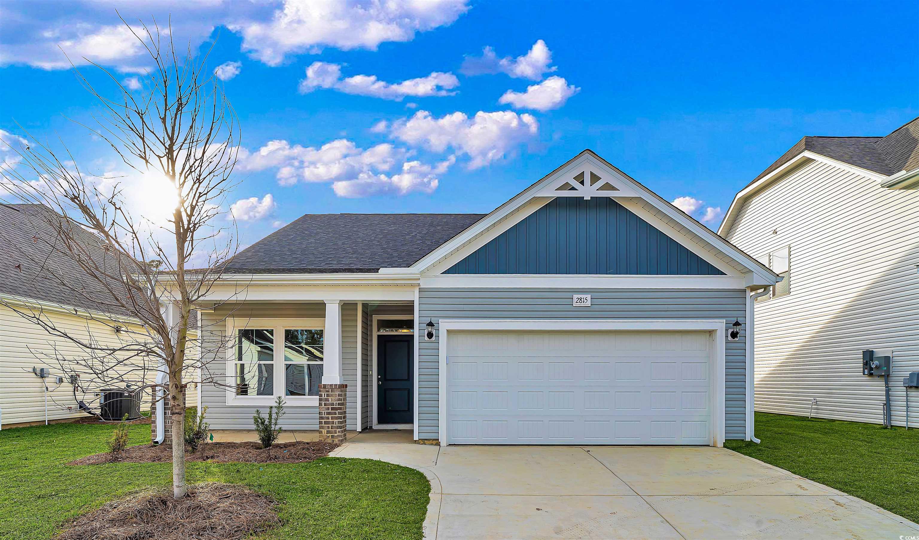 **march madness incentives** your choice of savings! call for details.  this home is move in ready. the cascade plan is a single level home with 3 bedrooms, 2 full bathrooms, 2 car garage, and is 1,604 heated sq. ft. relax on your front covered porch as neighbors stroll by on the sidewalks in this quaint community. this open concept home plan is great for entertaining or hanging out with friends and family. a bedroom is located to the left of the foyer followed by a full bath and 3rd bedroom. the kitchen with white staggered cabinets with crown molding and hardware, also features an accent island, in admiral blue, with a flush overhang. the kitchen countertops are a level 3 quartz! the casual dining area that opens up to the spacious great room with access to the rear covered porch. the spacious primary suite is located in the back of the home and features a large walk-in closet and primary bath with split vanities. this home will have full sod and irrigation! (home and community information, including pricing, incentive discounts, included features, terms, availability and amenities, are subject to change prior to sale at any time without notice or obligation. square footages are approximate. pictures, photographs, colors, features, and sizes are for illustration purposes only and will vary from the homes as built. equal housing opportunity builder.) photos are of a similar cascade home.