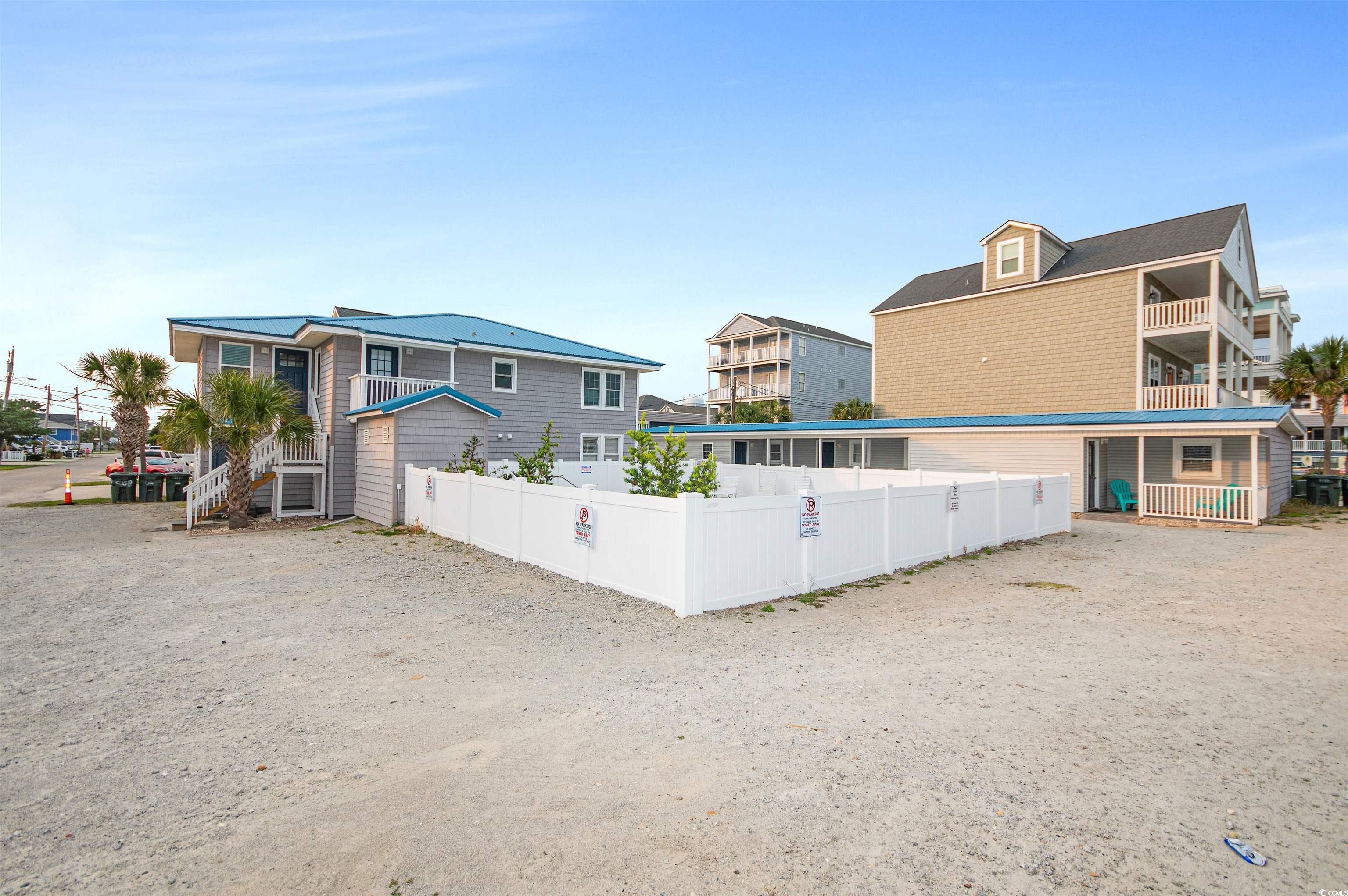 WoW, Don't miss this opportunity! 2 Second Row, High Producing Rental Properties! Located in the heart of Cherry Grove Beach. The 2 story house is a 7 bedroom 6 bath home sleeps 22-30 people. It has an in-ground pool, all outside decks have new trex decking. The single story house is a 6 bedroom 4 bath home and has the ability to be 1 house or 3 separate units. Each house has its own lot and the pool is on the lot with the 2 story house. The property has plenty of room for parking in the front and side. Walking distance to restaurants, grocery store, ice cream.