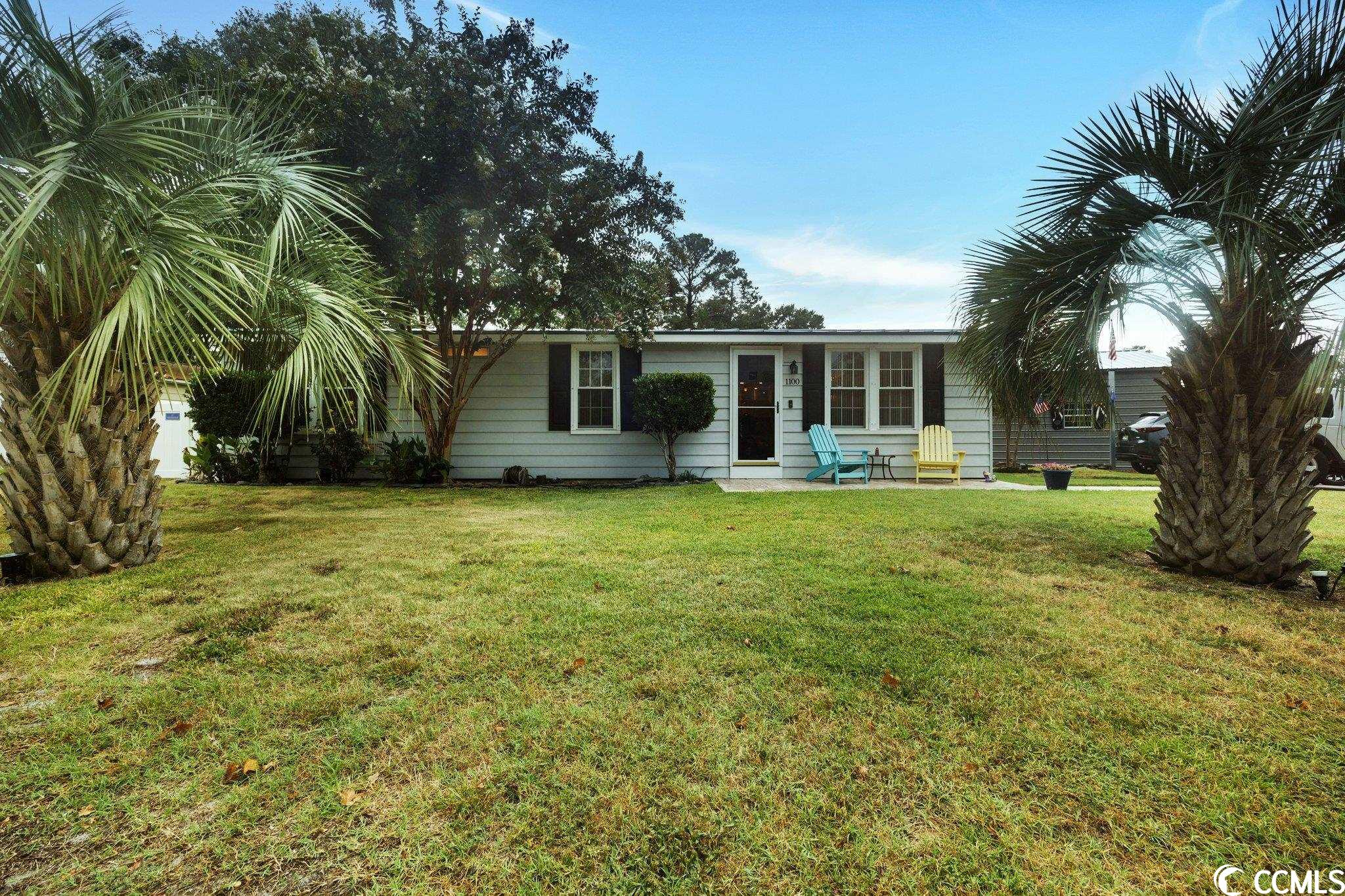 just a short golf cart ride to the beach this home sits in the quiet neighborhood of timber ridge village. the home sits on a large corner lot and features a private back yard oasis perfect for a fun filled family cookout or a lucky pup. the home features two large garages and a ton of storage options. you will have plenty of room for surf boards, paddle boards, and all your beach gear. sitting in the heart of north myrtle beach you have quick access to hospitals, restaurants, golf courses and more. this home would make a wonderful retirement home or perfect starter home. it would also make a perfect second home at the beach! this community offers an amazing clubhouse with an oversized swimming pool, perfect for cooling off on hot summer days.this area offers great schools. don't miss out on the opportunity to make this home yours. book your private tour today and see for yourself all that this home and community have to offer!