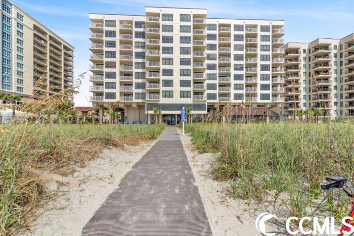 this lovely oceanfront condo is situated in a beautiful high-rise along the highly desired ocean drive in north myrtle beach. with four bedrooms and three baths, there is plenty of space for your family or guests to relax comfortably and also has a private oceanfront balcony! currently functioning as a vacation rental, this spacious condo has all the conveniences of home, such as a washer and dryer. the well-appointed kitchen features full size appliances, including a microwave and dishwasher. selling fully furnished, this beautifully maintained condo also includes the flatscreen cctvs and dvd players. so wether you are looking for your permanent home or looking for a great rental property,  look no further because this is it!