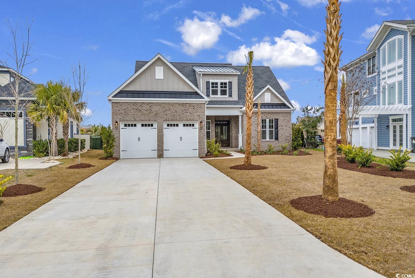 construction has been completed! schedule your tour today!  welcome to 1531 biltmore drive in carolina waterway plantation, lot 289, myrtle beach, sc 29579. along with a statement address, you'll find this truly gracious home is under construction, offering a blend of elegance and modern living like no other. spanning 2706 heated square feet and a grand total of 3696 square feet, this residence exudes an air of sophistication and spaciousness. with 3 bedrooms and 2 1/2 baths, it's designed to accommodate your family's every need. what sets this home apart is its dedication to energy efficiency, powered by propane for a greener footprint and lower utility bills. it's not just a house; it's a sustainable sanctuary. as you approach this home, you'll be captivated by its timeless allure - all brick on four sides with exquisite board & batten detailed accents, an impressive 8-foot double door entry, and a transom above, creating a grand welcome. step inside to discover an expansive open floor plan that flows seamlessly throughout. the great room boasts a stunning 9-panel coffered ceiling, a true masterpiece of architectural beauty. the heart of this home is the chef's kitchen, where culinary dreams come true. an 8-foot quartz island, double wall ovens, a 36-inch gas cooktop, and an in-drawer microwave provide everything you need to create culinary masterpieces. the large breakfast area overlooks the serene waters outside, while the separate formal dining room adds an extra touch of elegance to your dining experience. with 10-foot ceilings throughout the main areas, this home breathes airiness and sophistication. the large rear covered porch, complete with a water view, is the perfect spot to unwind and enjoy the outdoors. a 12-foot wide by 8-foot tall sliding 4 panel door system opens to connect the great room to the covered porch, creating a seamless transition between indoors and outdoors. the primary bedroom is a haven of luxury, featuring a double box tray ceiling that soars up to 12 feet, allowing you to gaze upon the tranquil water view. the en-suite bathroom is a spa-like retreat, complete with a beautiful free-standing tub and a separate beach entry tiled walk-in shower. 1531 biltmore drive represents the epitome of elegant living, where modern meets classic charm, and where every detail has been meticulously thought out. this gracious home, still under construction, is waiting for you to make it your own. experience the beauty, the energy efficiency, and the comfort that this home has to offer. it's not just a house; it's a lifestyle. carolina waterway plantation has all the amenities your heart desires being on the intercoastal waterway.  this gated community has a clubhouse, pool, boat ramp. boat storage. pickle ball, tennis courts and playground.  this location is close to the beach, shopping, dining and golf!  it's not just a house; it's a lifestyle. welcome home!