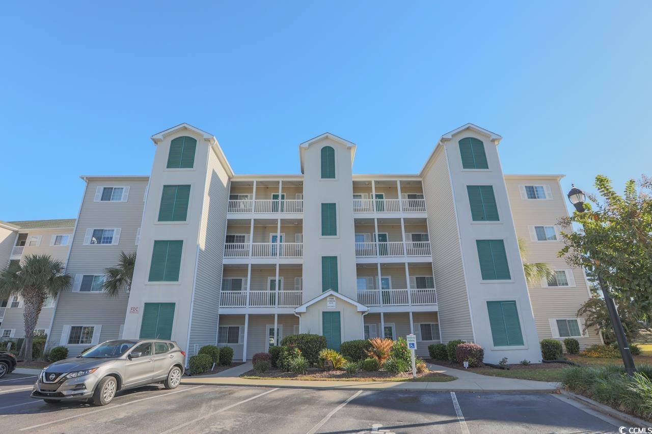 enjoy watching the boats travel along the intracoastal waterway from this beautiful top floor corner 3 bedroom, 2 full bath condo. play on the beach, sit by the community pool that overlooks the waterway then come home and relax on your large screened porch. you will love this  spacious and open kitchen that includes 1 year old stainless steel refrigerator, range, microwave, tile back splash, beverage refrigerator, pantry, breakfast bar, window over the sink, white cabinetry and lots of it! a living room/dining room combination make for easy entertaining and a 9' sliding door leads to the porch. the primary bedroom has vaulted ceiling and 6' sliding glass door to the porch. primary bath has double sinks, linen closet, walk in closet and shower with glass doors. additional features include new hvac 2023, crown molding, tile in wet areas and new lvp in living room & primary, new lighting & fans 2022, extra storage on porch, elevator in building, bay window in dining area, tray ceiling, vaulted ceiling, 1 year old samsung washer & whirlpool dryer, ring & simplify with 2 cameras convey, 2nd linen closet for your extra stuff, super spacious and bright plus convenient to championship golf courses, barefoot landing, bass pro shop, great restaurants and entertainment. a must to see so call me or your realtor today to schedule an appointment! square footage is approximate and not guaranteed. buyer is responsible for verification.