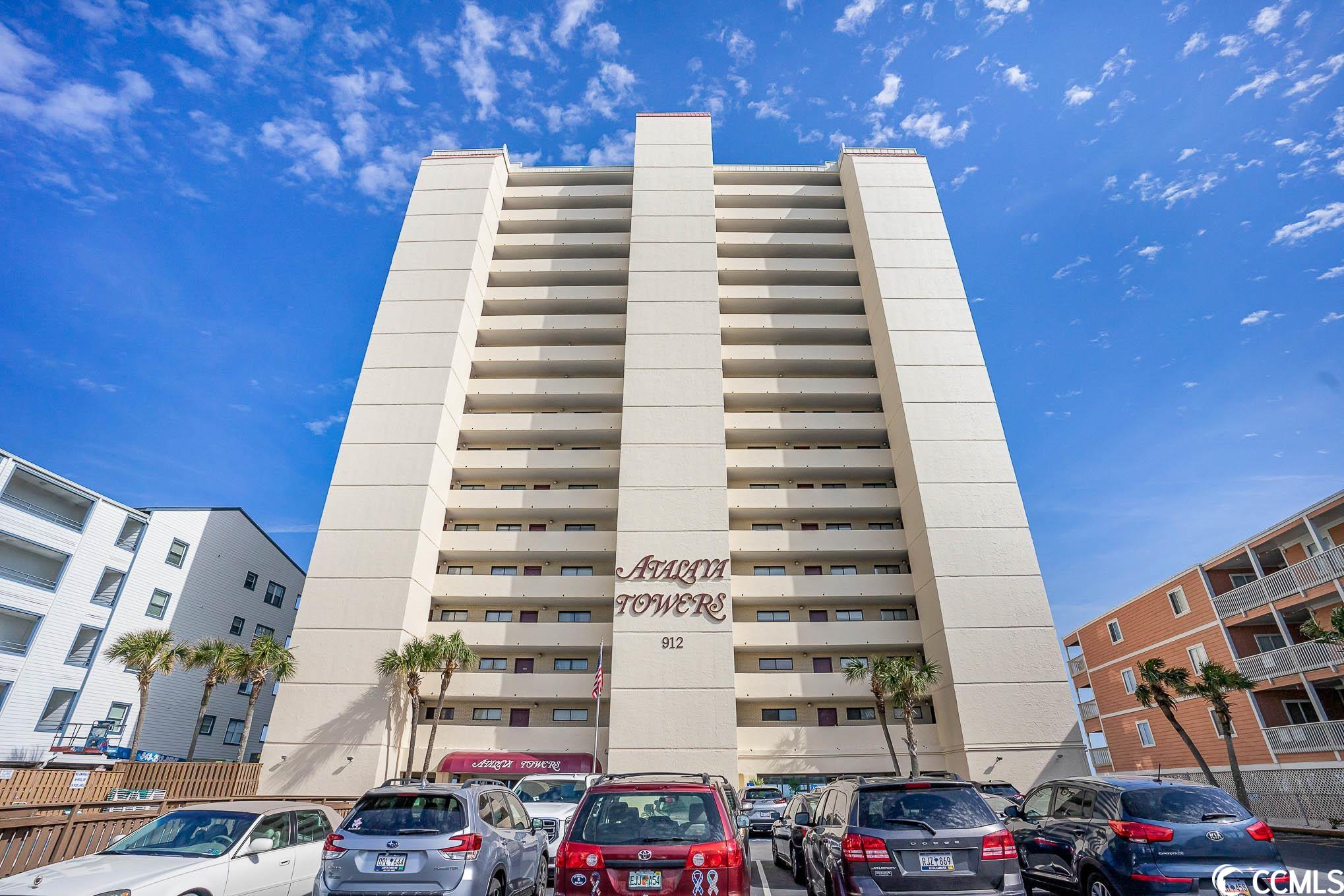 don't miss out on the chance to own this stunning 3 bedroom, 2 bath oceanfront unit at atalaya towers. the master bedroom boasts a private balcony and en-suite bathroom with a single sink vanity and shower. enjoy breathtaking views of the south carolina coast from the spacious balcony. two additional bedrooms and a full guest bathroom make this condo perfect for hosting guests. building amenities include 2 elevators, an outdoor pool, an indoor pool and hot tub, plus an oceanfront sundeck. located near garden city pier, restaurants, shopping, golf courses, and entertainment in murrells inlet. schedule your showing today before it's gone!