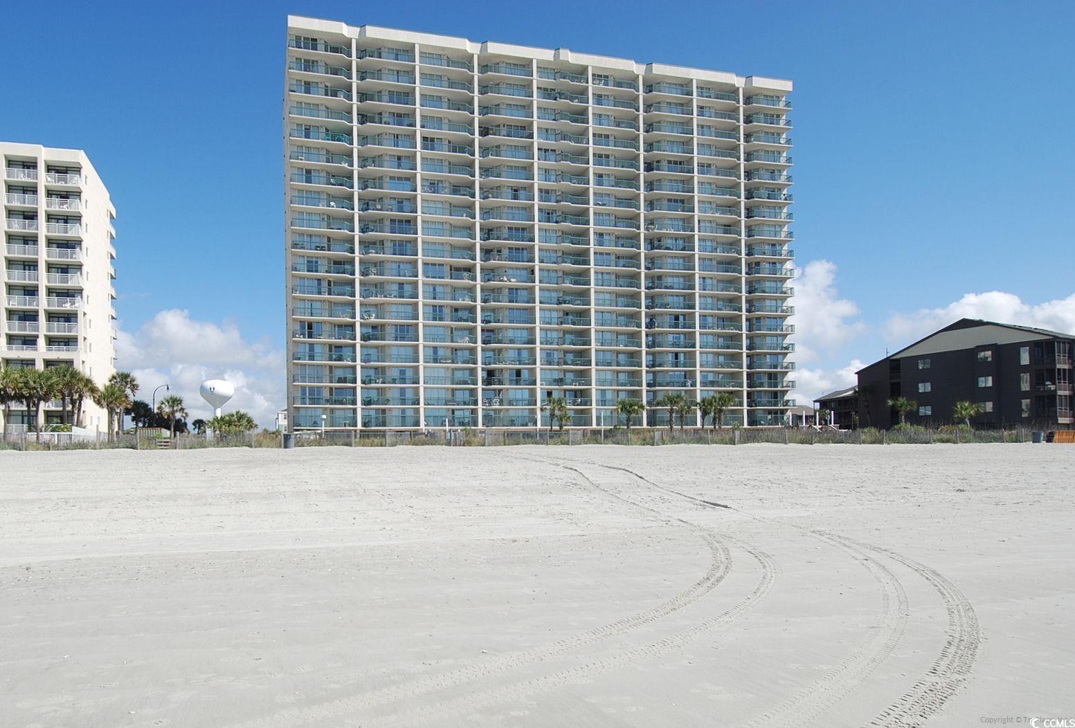 must see! direct oceanfront 3 bedroom, 3 full bath condo with lots of room. owning in the ashworth, north myrtle beach is a rare opportunity. there are breath taking views from this 7th floor home on the beach. access the large balcony from both the living room and large primary suite. this spacious condo also includes large kitchen with stainless appliances, a full size washer and dryer and a pantry. there is lots of storage inside and a storage unit right by the condo door. the oceanfront amenities area includes indoor and outdoor pools, large hot tub, kiddie pool, lazy river, and grilling area. there is also fitness center, parking decks and 4 elevators. the ashworth is in a prime north myrtle beach location and is walking distance to restaurants, shopping and entertainment on main st and ocean blvd. great investment: primary or vacation home, and/or a rental income property.