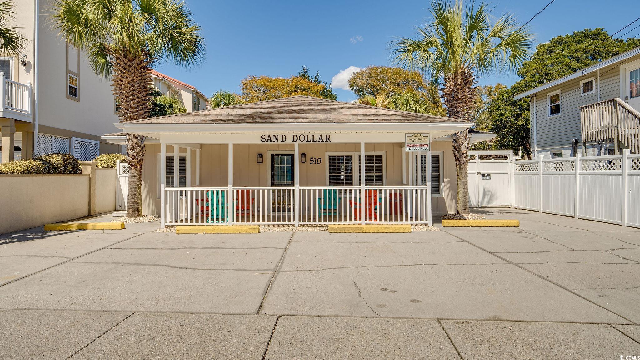 charming 4 br/2 ba beach cottage with private salt water swimming pool in the ocean drive section of north myrtle beach! located just one block from the beach! all one level with no steps.  completely remodeled in 2022 including new flooring, paint, furniture, appliances, kitchen and bathrooms.  great investment property! convenient to main st. restaurants, shops, shag clubs and arcade.