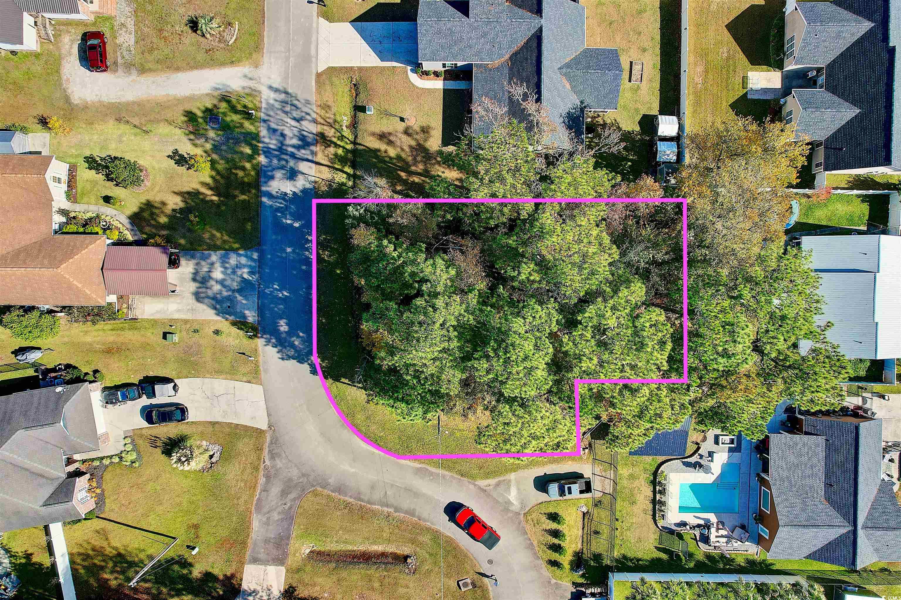 corner lot in the highly desired neighborhood of bay forest in little river is vacant and ready to build your dream home! no hoa. close to all schools, dining, entertainment, intracoastal waterway, and the beach.