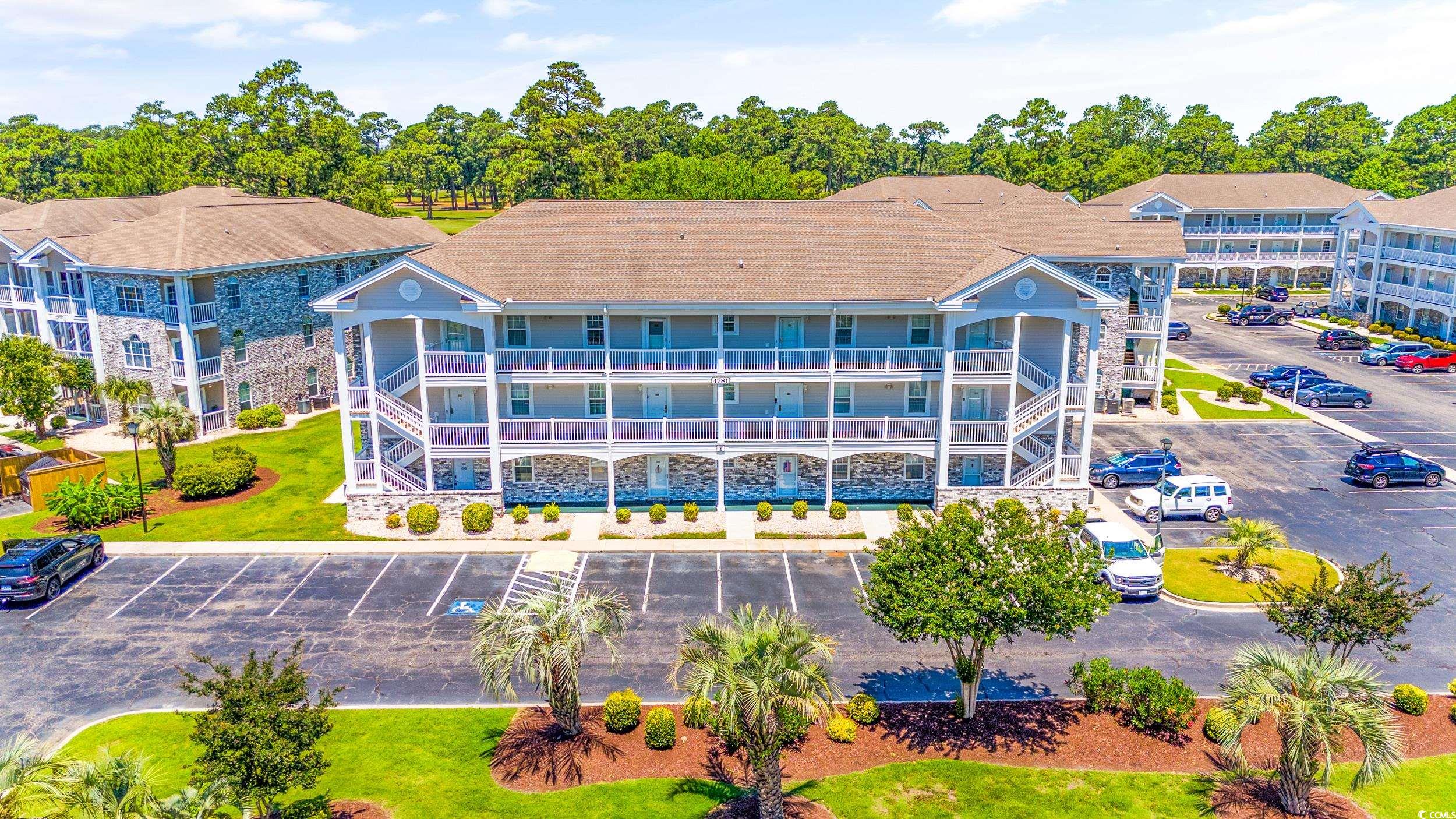 top floor, end unit! wonderful views of the pool and beyond to the water-lined fairway at myrtlewood golf course. immaculately furnished, never rented or on any rental program! this is truly a wonderful find in a great community. vaulted ceilings, large balcony. new windows, new storm front door, new hvac, new flooring and a beautiful new backsplash makes this condo stand out above the others. the unit comes fully furnished, ready for a new owner. seller is offering an appliance package. don't miss this one, a chance to enjoy beach living in myrtle beach!