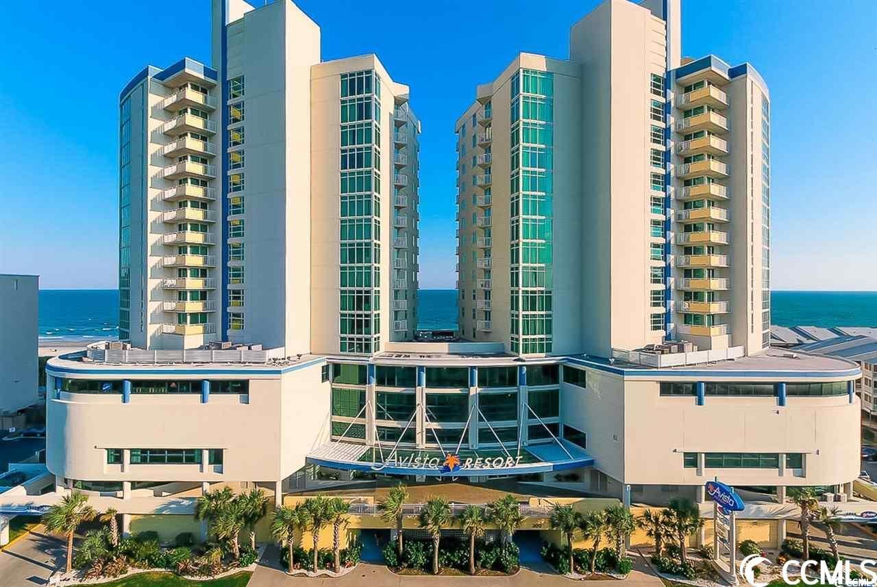 it sounds like an absolute beach dream! this luxurious condo not only offers stunning oceanfront views but also boasts a host of modern amenities. the turnkey furnished setup at avista ocean resort makes it incredibly convenient for anyone looking to invest in a vacation rental. as you step inside, the attention to detail is evident with top-of-the-line finishes and designer furnishings throughout. the layout is impressive, beginning with the inviting lvp flooring that greets you upon entry. the first bedroom, strategically located on the left, features floor-to-ceiling windows providing a view of the street, bright colored walls, and decorative spreads, complemented by two queen beds, a closet, and a private en suite bathroom. this bathroom includes tile flooring, a sink, vanity tub, shower combination, and a toilet. continuing down the hall, the next bedroom impresses with its private balcony and a bathroom. this room is furnished with one queen bed and one double xl bed, both set on lvp flooring. the en suite bathroom is equipped with tile flooring, a sink vanity, toilet, and shower. the private balcony offers a side view of the street. the kitchen is a highlight, featuring stainless steel appliances, granite countertops, and complete supplies for all your culinary needs. the breakfast bar with pendant lighting adds a stylish touch. the adjacent laundry room serves as a pantry and comes equipped with a two-in-one washer and dryer machine. the dining room, adorned with comfortable seating for eight and lvp flooring, seamlessly flows into the living room, which features a sleeper sofa, lvp flooring, and a wall-mounted television. accessible from the living room, the balcony treats you to breathtaking oceanfront views. the master bedroom, adjacent to the living room and sharing the same balcony, offers a spacious layout with lvp flooring, a king-size bed, closet, and en suite bathroom. the bathroom boasts a sink, vanity, toilet, and a large soaking tub with a shower. moreover, the condo underwent renovations three years ago, receiving a complete makeover with freshly painted walls, lvp flooring, new appliances, wall-mounted makeup mirrors, and hairdryers. the rental history is available plus on-site, and offsite rentals are permitted, making it an enticing option for investors. the all-inclusive  hoa fee is a standout feature, covering various expenses and incorporating energy-saving measures such as thermostat sensors and automatic ac shut-off when balcony doors are left open, saving both owners and the community money on electricity. avista ocean resort is the premiere vacation destination in ocean drivel. the amenities within the resort-style luxury building are impressive, including indoor and outdoor pools, a hot tub, a kiddie pool, lazy river, a well-equipped workout room, an on-site restaurant and bar with pool tables, a meeting room, and the convenience of six elevators. additionally, the resort welcomes motorcycles and small trailers. its prime location within walking distance to ocean drive on main street in north myrtle beach, south carolina, ensures easy access to the finest dining, shopping, attractions, and the airport. truly a paradise for those seeking luxury, comfort, and convenience in a beachfront setting!