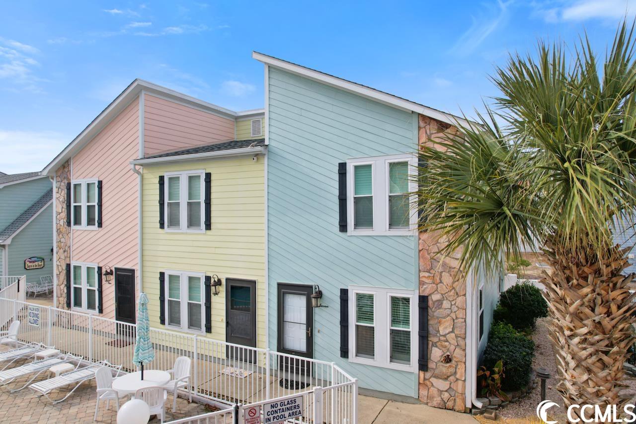 seize the opportunity to own this 2-bedroom 2 bath fully furnished end-unit townhouse in ocean place ii.  whether you're seeking a second home, permanent residence or investment property, this unit is an excellent choice.  it is conveniently located just a short walk or golf cart ride to the beach and less than 1 mile from main street to enjoy the entertainment, shopping, events and many dining options that north myrtle beach has to offer.  the townhouse features vaulted ceilings in the master bedroom, plantation shutters, updated windows, kitchen cabinets, roof and hvac. it also includes a secluded back patio ideal for your morning coffee or evening barbecues. plus, the community pool is within steps from your front door!  this unit will go fast so ensure you don't miss out and schedule your showing now!  be sure to click and check out the virtual tour! buyer and buyers agent are responsible for due diligence and information contained herein. verification of square footage is buyers responsibility.