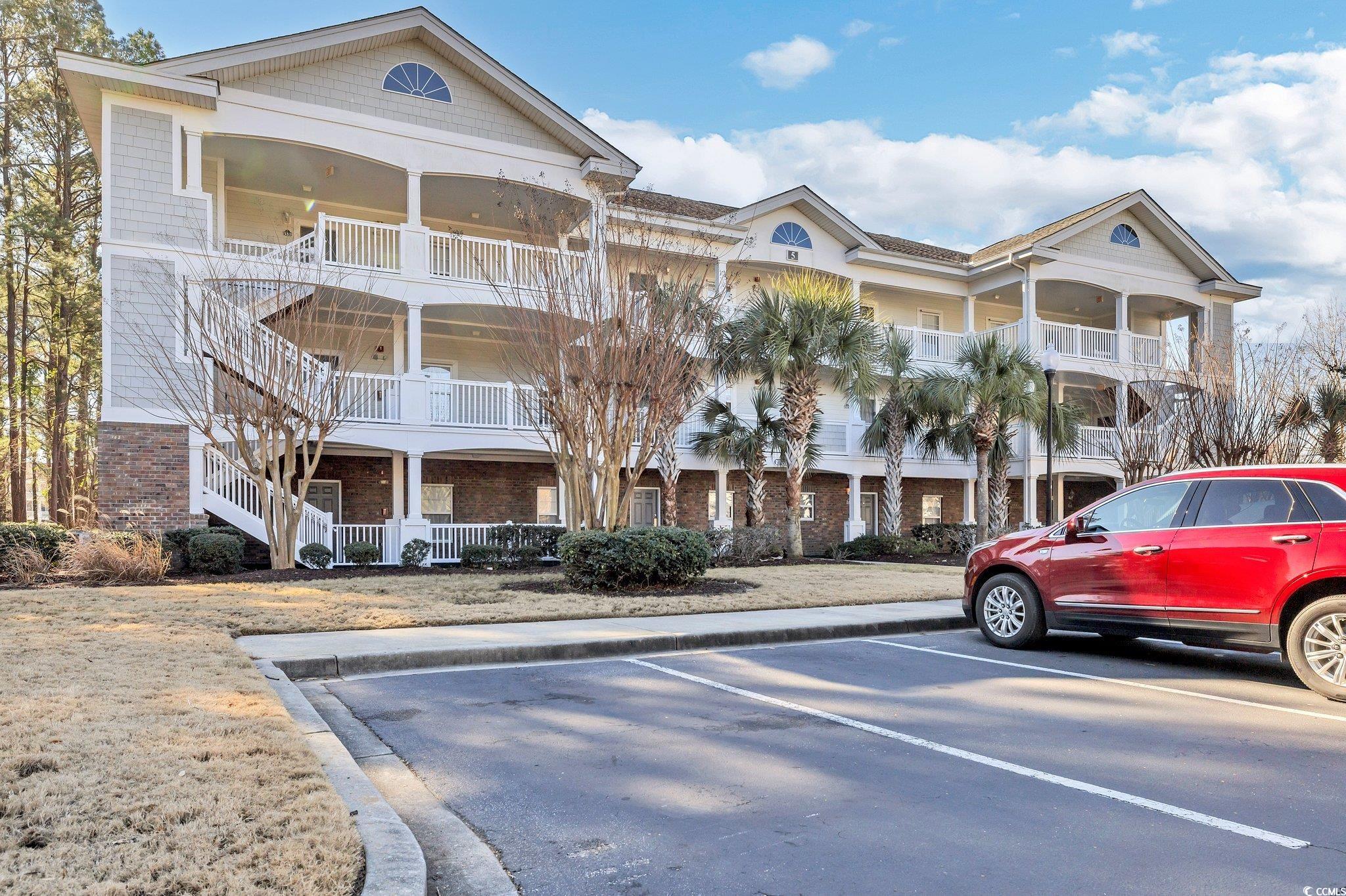 agent owned. fully furnished, meticulously kept, 2 bed/ 2 bath condo for sale overlooking the 4th tee box of norman course. beautiful 3rd floor unit located in the gated community of river crossing in the highly sought after barefoot resort. well maintained and updated for a turn-key purchase. vaulted and tray ceilings gives this condo an open and airy feeling. appliances have been updated over the last five years, including stacked washer/dryer. water heater and ac unit are newer as well. flooring throughout the condo and back balcony recently installed. updated bathroom vanity/ fixtures in the guest bathroom. primary bedroom features a large walk-in closet with additional storage system and king swing bed. fully furnished with stocked kitchen, complete linen package, outdoor entertainment seating, and much more. unit was used as a private vacation home for many years and utilized for short term rentals from 2022-2023 owning in barefoot resort provides access to owner's only beach cabana with private parking lot for easy beach access. peak season a shuttle is available throughout the resort, to the beach, and to barefoot landing. residence will also enjoy a large saltwater and small community pool with an area to grill as well. whether you enjoy the beach, golf or endless dinner and entertainment choices, barefoot resort is it. seller is licensed sc realtor.