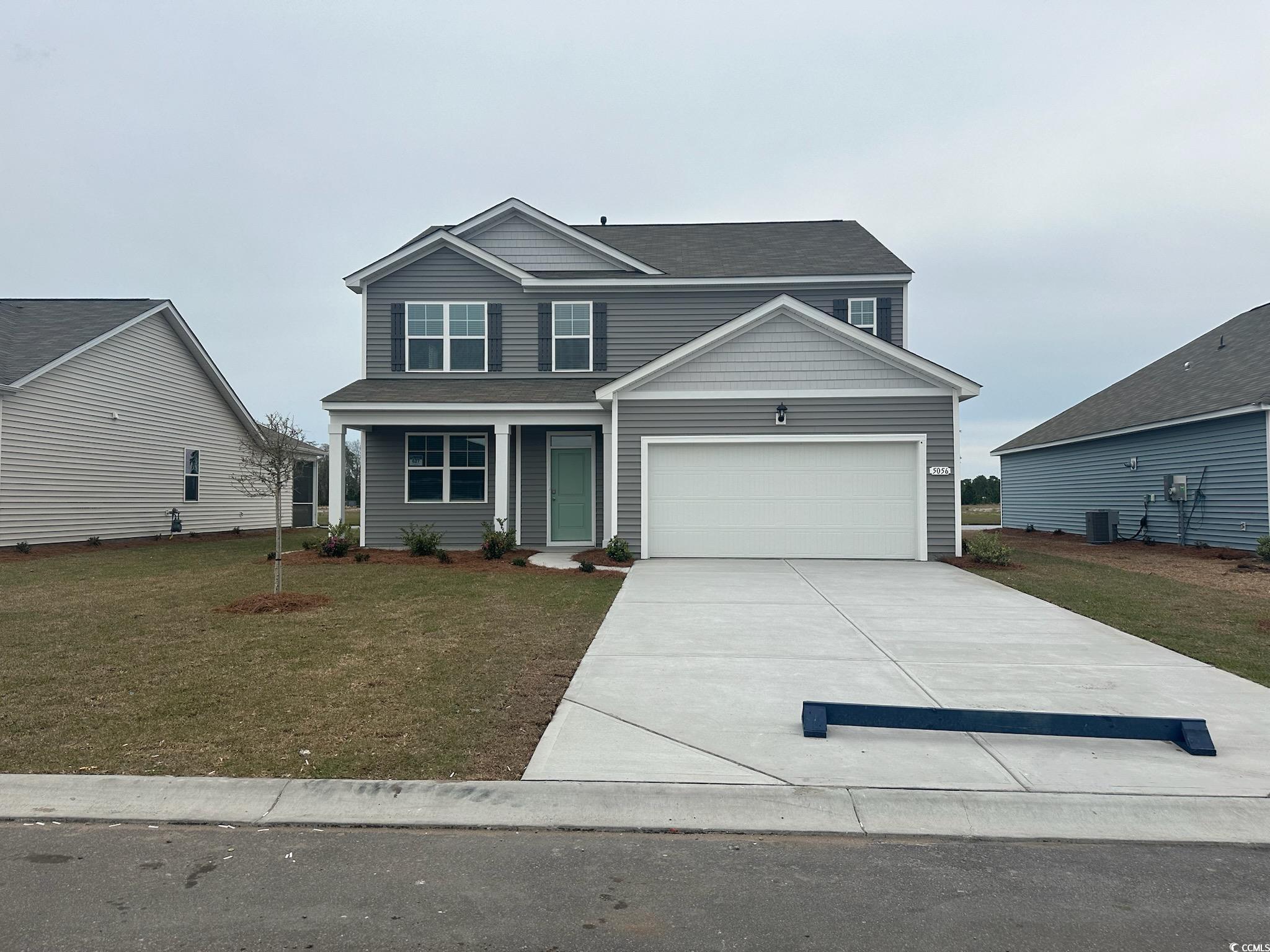 the perfect location; in the carolina forest school district! close to conway medical center, college, downtown conway, myrtle beach shops/restaurants and beaches. this new community offers a clubhouse, pool and fitness center! the elle floor plan offers plenty of space with room to grow. featuring a first floor primary bedroom suite with generous bath, walk-in closet, and linen closet. the kitchen boasts a large island with breakfast bar and opens to the casual dining area and spacious living room. granite countertops, 36" painted cabinetry, stainless whirlpool appliances, and beautiful lvp flooring throughout the main living areas all included! there is also a wonderful flex space on the main level that could be a dedicated home office or a formal dining room. sliding glass doors off the dining area lead to the rear covered porch for added outdoor living space. upstairs offers large secondary bedrooms plus an expansive secondary living area. it gets better- this is america's smart home! control the thermostat, front door light and lock, and video doorbell from your smartphone or with voice commands to alexa. tankless gas water heater and a two-car garage with garage door opener also included.  this is america's smart home! each of our homes comes with an industry leading smart home package that will allow you to control the thermostat, front door light and lock, and video doorbell from your smartphone or with voice commands to alexa. *photos are of a similar elle home.  (home and community information, including pricing, included features, terms, availability and amenities, are subject to change prior to sale at any time without notice or obligation. square footages are approximate. pictures, photographs, colors, features, and sizes are for illustration purposes only and will vary from the homes as built. equal housing opportunity builder.)