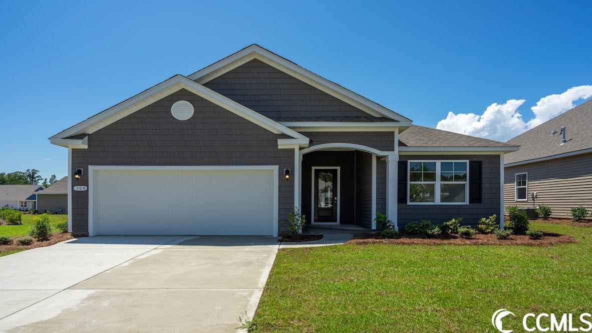 come see out newest community in the murrells inlet conveniently located to all the area has to offer! this spacious one level home has everything you are looking for! with a large, open concept great room and kitchen you will have plenty of room to entertain. the kitchen offers granite countertops with an oversized breakfast bar, stainless steel appliances, gas range and large walk-in pantry! your master suite awaits off the back of the home with spacious walk-in closet and master bath with double sinks, 5' shower, and two linen closets.      this is america's smart home! each of our homes comes with an industry leading smart home technology package that will allow you to control the thermostat, front door light and lock, and video doorbell from your smartphone or with voice commands to alexa. *photos are of a similar eaton home.  (home and community information, including pricing, included features, terms, availability and amenities, are subject to change prior to sale at any time without notice or obligation. square footages are approximate. pictures, photographs, colors, features, and sizes are for illustration purposes only and will vary from the homes as built. equal housing opportunity builder.)