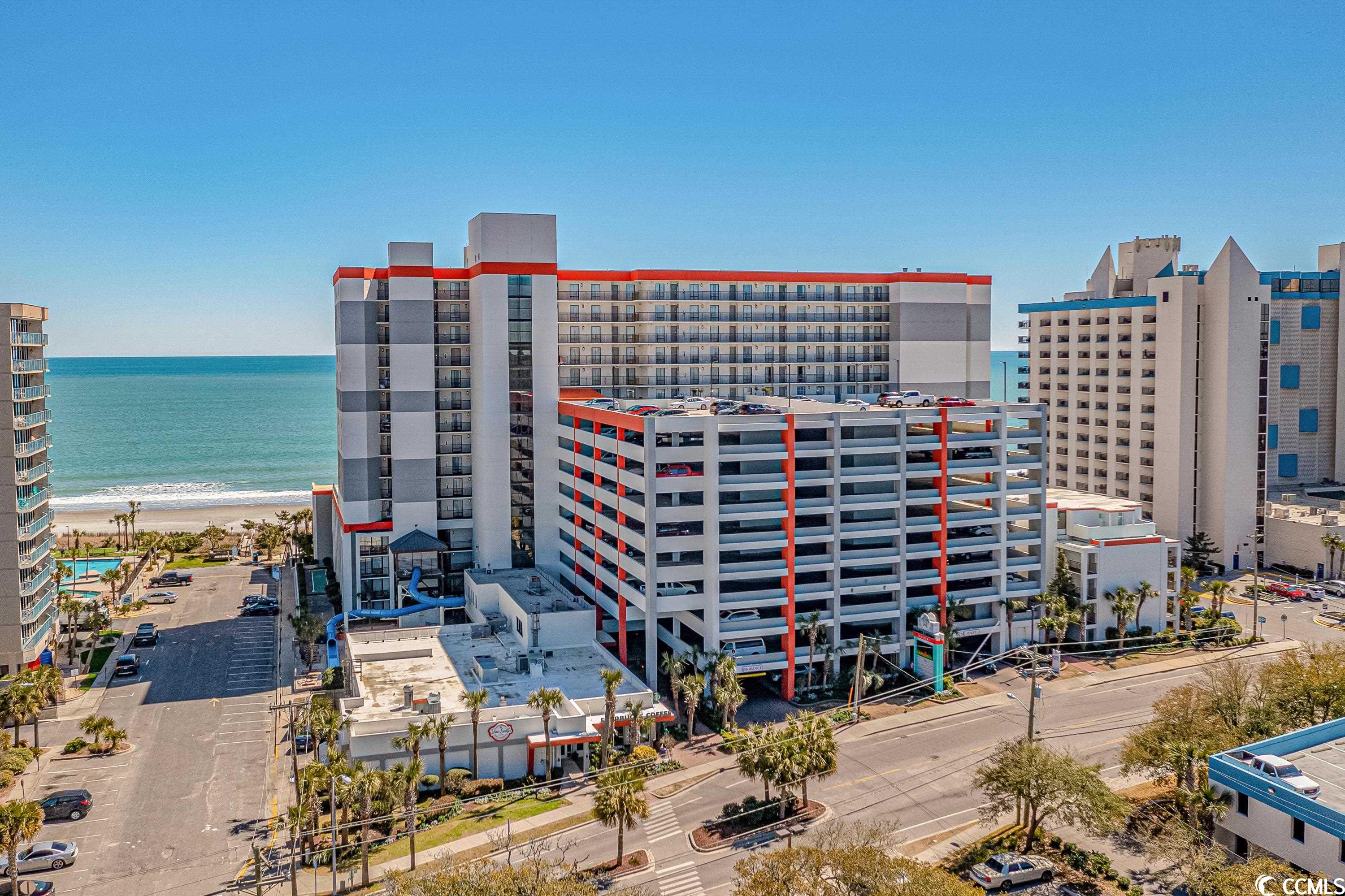 ***seller willing to pay off bulk upfit with acceptable offer*** welcome to your beach oasis! just bring your suitcase and don't worry about the rest. this completely updated, fully furnished 1-bedroom, 1-bathroom unit combines price, location, and convenience...what more could you want? park your car right outside your door in the covered parking garage, and enter your condo without ever having to step foot in the lobby, elevator or stairs. cleaning up sand is a breeze with lvt flooring throughout except for the bathroom, which features tile. the tile is carried up the wall from the tub/shower combo. both the bathroom and kitchen feature granite countertops, and the kitchen is well-equipped with matching black appliances and a stylish blue backsplash. speaking of stylish, the large living room is accented by a wall of white shiplap, and walks right out to your own private balcony where you can take in ocean views and breezes! this condo may be a one bedroom, but it comfortably sleeps 8 with two queen beds, a pullout sofa and a murphy bed! everyone will want to visit with all that grande cayman resort has to offer: waterslides, indoor and outdoor pools, water park,hot tubs, kiddie pools, lazy river, putt putt, in house restaurants and a starbucks just off the lobby! with all of these amenities, it makes sense that this would be a great income producing property. don't want to rent? pay only one bill as your hoa dues cover it all!