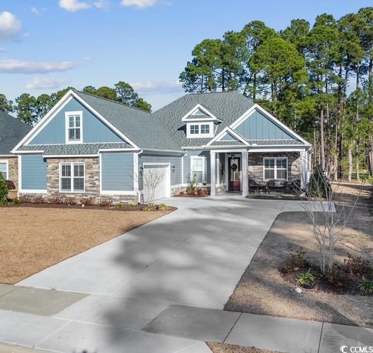not often does a beauty like this become available. this newly custom built wild wing plantation home boasts over 2960 sf of features that will truly be appreciated by the new owner. this home offers a spectacular view of the 3rd and 4th hole on the highly recognized avocet course. this home resides on a beautiful professionally landscaped .30 acre lot offering a clean palette for you to design your dream backyard oasis.the minute you enter the front door, the natural light captures an inviting atmosphere with 9 ft ceiling heights in the 3 bedrooms and 10-12 ft presidential tray ceilings in the other main areas.you can test your cooking skills in a beautiful custom kitchen soft close and pullouts with all modern day appliances. all your condiments and provisions are right at your fingertips in a 6 x 6 walk well appointed pantry. three bedrooms are located on the first and an additional flex room with full bath on the 2nd floor. three more baths continue on the first floor with a master suite beyond expectations. a stand alone soaking tub, a separate 4 x 4 walk-in shower, his and hers vanities with a separate makeup area and above all the walk-in 10 x 12 wood shelf closet completes the suite.this house is energy efficient with natural gas for the stove,fireplace and tankless water heater. as a better than a brand new home, it includes plantation shutters adorning all the windows, dimmers and additional water heater regulator within the master suite. the garage size allows for two large vehicles and all your toys. your fun begins with the use of the amenity center for clubs, events, exercise classes, lighted tennis, pickle courts, boat dock. and free storage for your boat /rv or trailer! a small gym and 2 large pools with a hot tub will also entertain your friends and family. this home is conveniently located right between beautiful historic conway and the amazing beaches of myrtle beach. the amenities continue with your ability to store your boat right in your neighborhood for ease of use. finally let’s not forget your walking distance to the beautiful wild wind golf club & restaurant. this home is move-in ready and available now. come see for yourself what this home has to offer, you won’t be disappointed.