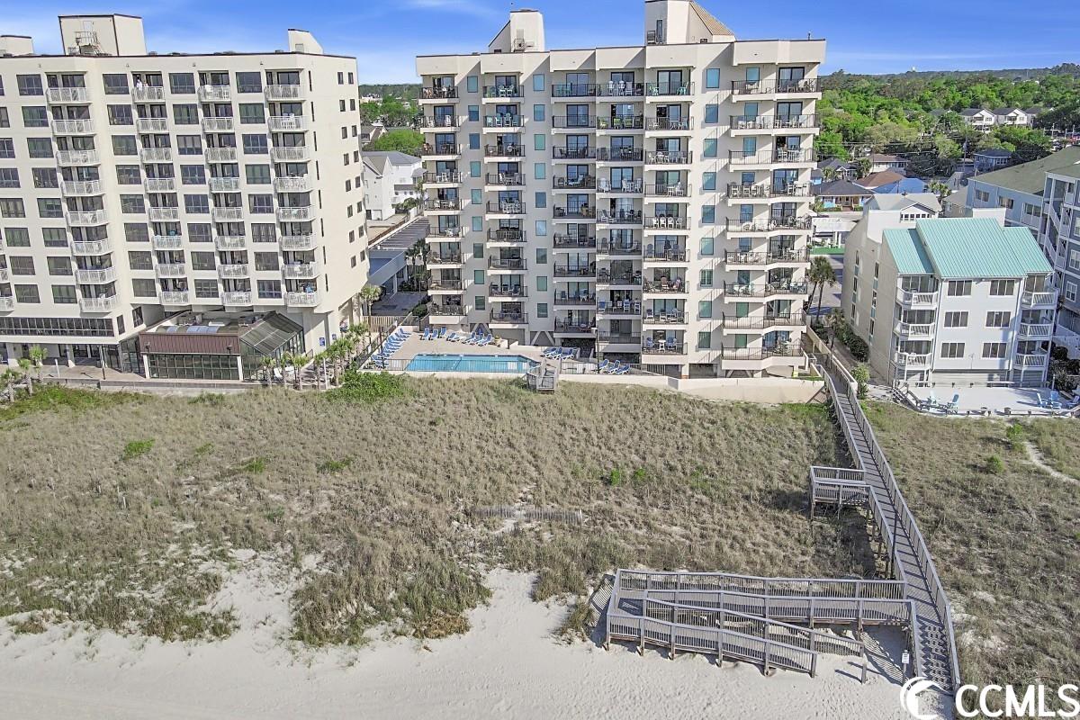 this oceanfront unit in north myrtle beach is truly exceptional! with 3 bedrooms and 3 baths, it's versatile as a primary residence, second home, or an investment property with short-term rentals allowed. the open floor plan maximizes the breathtaking ocean views from the kitchen, dining, living rooms, and master bedroom. both the living room and master bedroom provide access to a private balcony.  the spacious master suite features an attached bath with a tub/shower combo. two additional guest rooms, and guest bathrooms, and an in-unit stacked washer/dryer add to the convenience. the condominium is part of the highly sought-after tidemaster with a healthy hoa. the building has been well-maintained and updated.  tidemaster's prime beachfront location is complemented by amenities like an oceanfront pool, kiddie pool, sundeck area, grilling space, upgraded beach walkway, and a designated pet area. owners are allowed pets and even a golf cart. onsite security during the summer months ensures peace of mind.  this is a dream location, offering not only a stunning living space but also a coveted beachside lifestyle. don't miss the opportunity to make this your own!